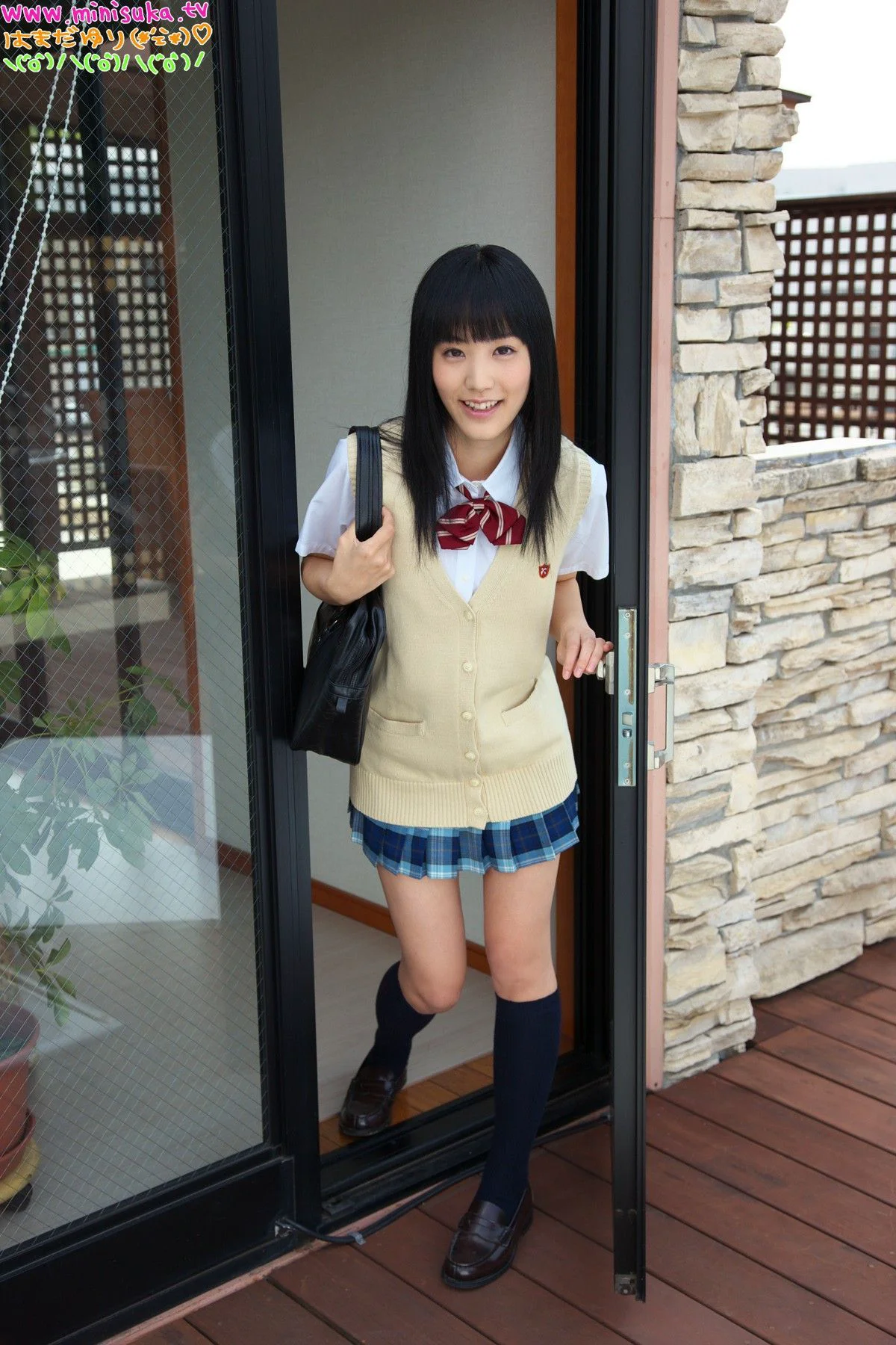 浜田由梨 Yuri Hamada 第六部 现役女子高生 [Minisuka.tv] 写真集 - 爱照片