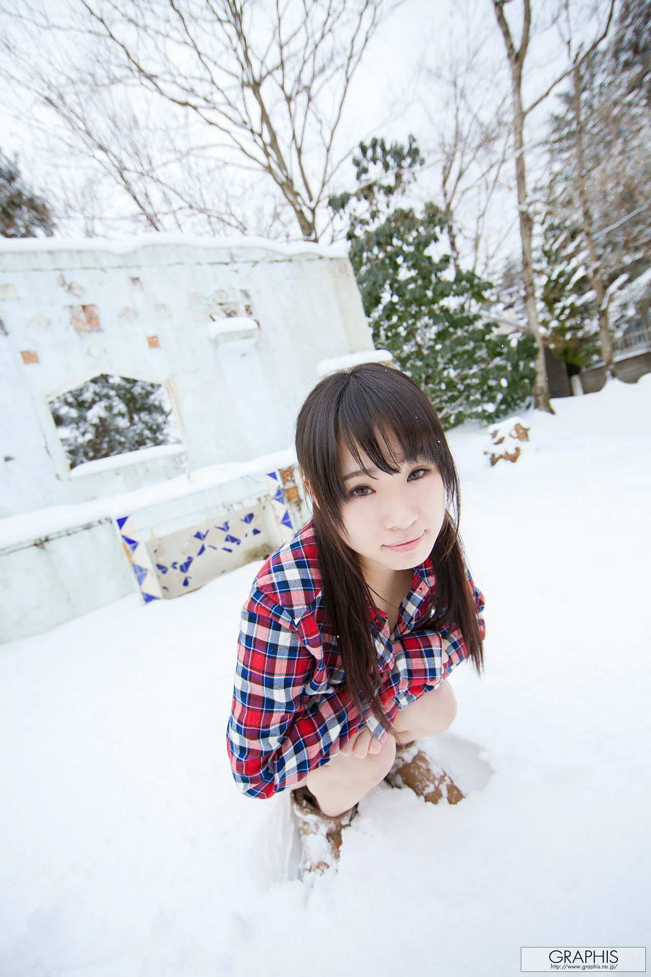 Yuzu Kitagawa 北川ゆず/北川柚子 [Graphis] First Gravure 初脫ぎ娘 写真集 - 爱照片