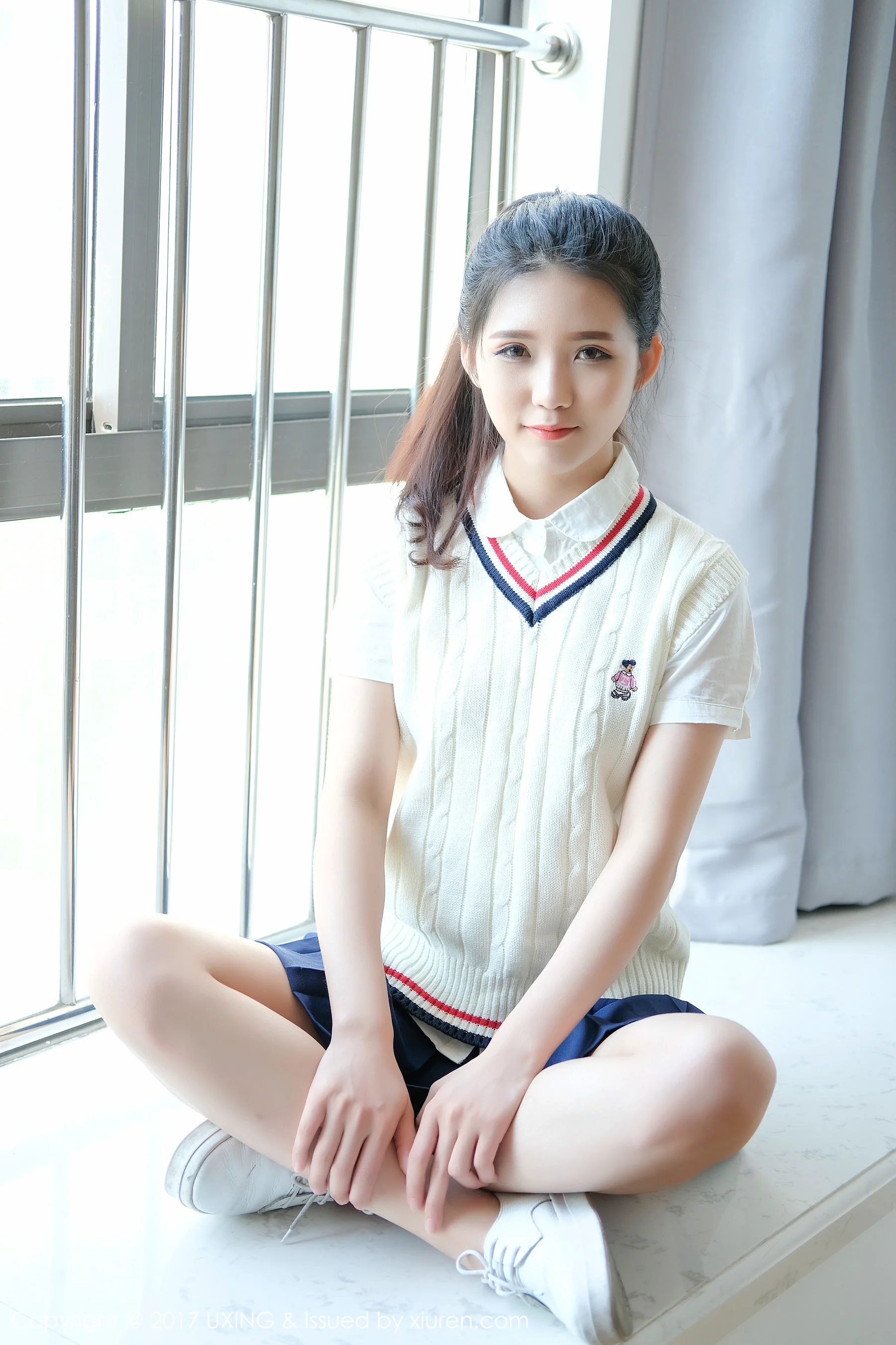 可爱的小叶子《校服软妹》 [优星馆UXING] VOL.056 写真集 - 爱照片