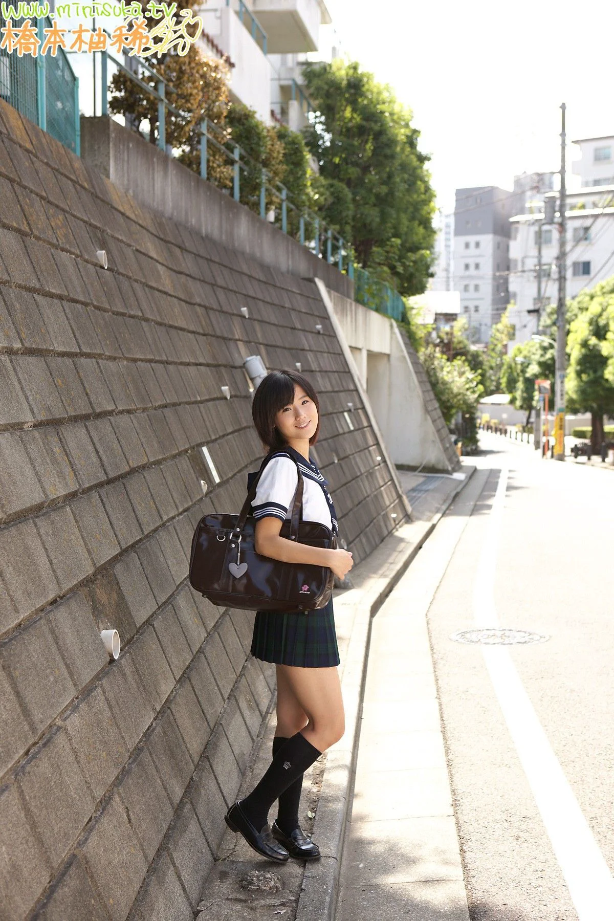 橋本柚稀 制服ギャラリ 第一部 [Minisuka.tv] 写真集 - 爱照片