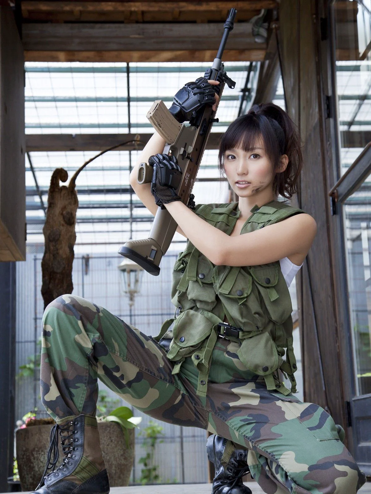 吉木りさ《OFFENSE & DEFENSE》 写真集 [Sabra.net] Cover Girl - 爱照片