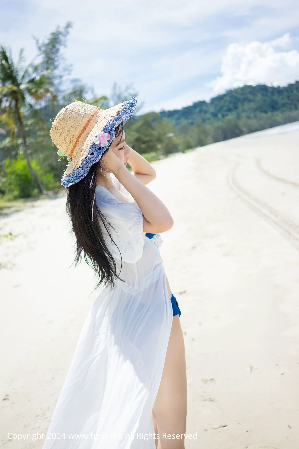 绮里嘉Ula《沙滩仙子》[TGOD推女神] 写真集 - 爱照片