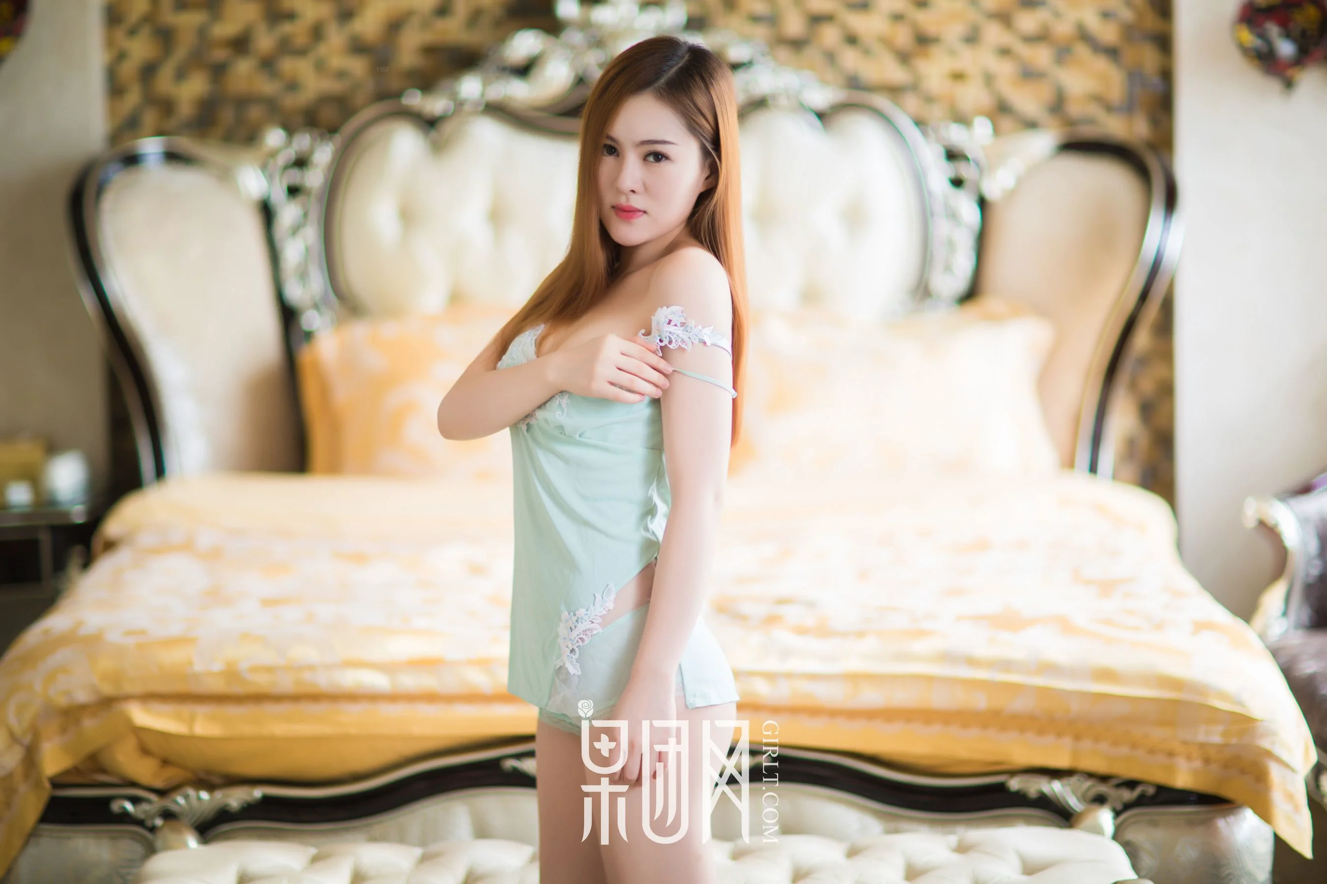 纹身女浴室湿身玩泡泡 [果团网Girlt] No.059 写真集 - 爱照片