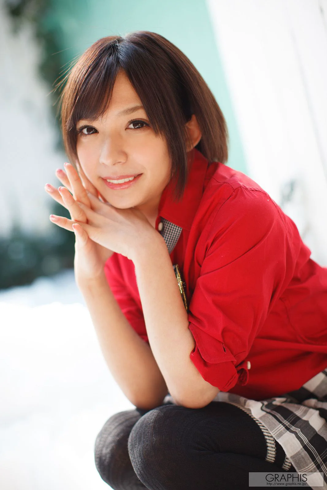 成海うるみ/成海丽(広瀬りりあ) [Graphis] First Gravure 初脱ぎ娘 写真集 - 爱照片