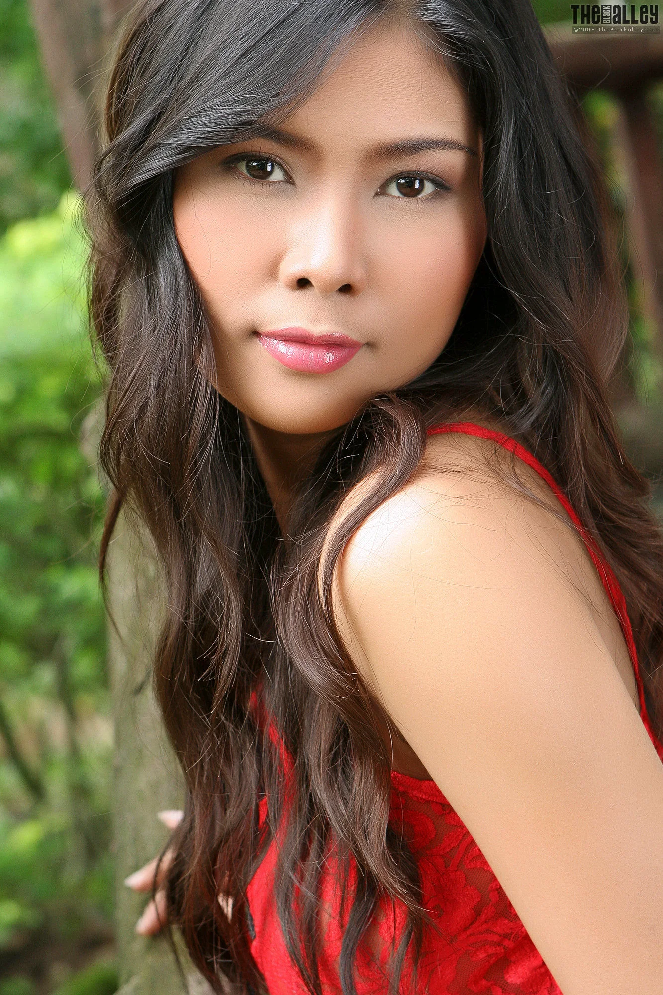 [TheBlackAlley] Nattheera Raiwan 蕾丝短裙人体摄影 写真集 - 爱照片