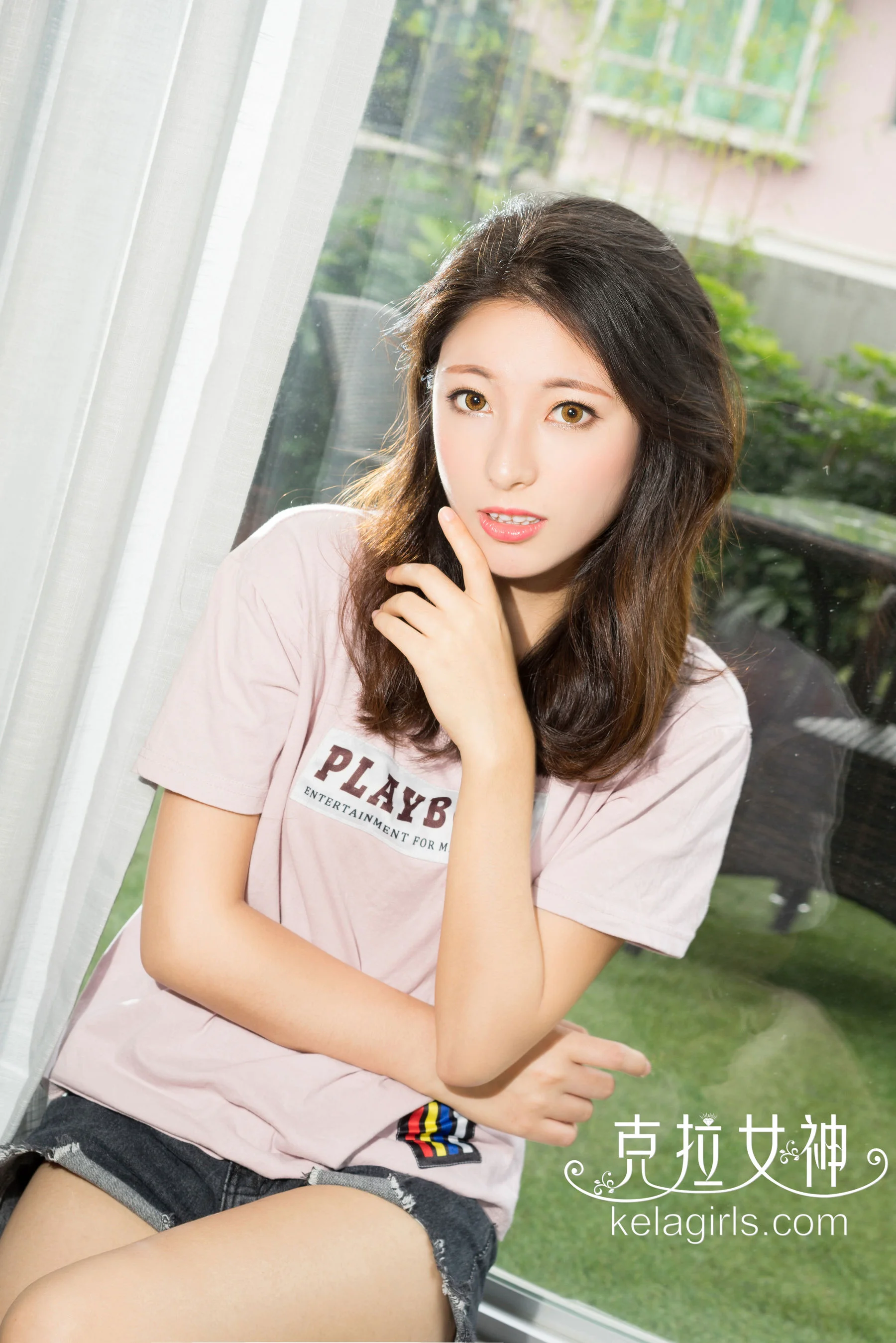 妮子《提臀上马》 [克拉女神] 写真集 - 爱照片