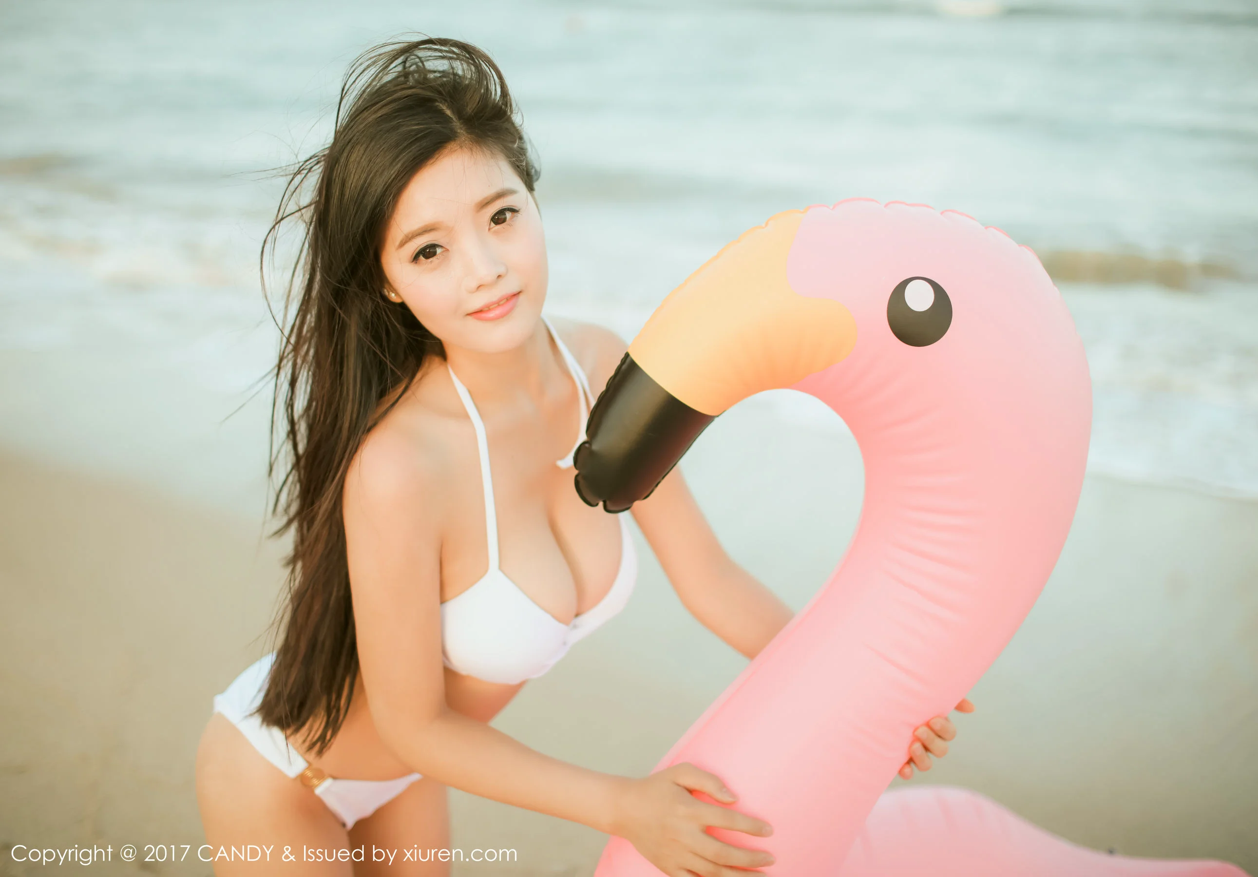 林美惠子Mieko《两套海边比基尼系列》 [网红馆CANDY] VOL.042 写真集 - 爱照片