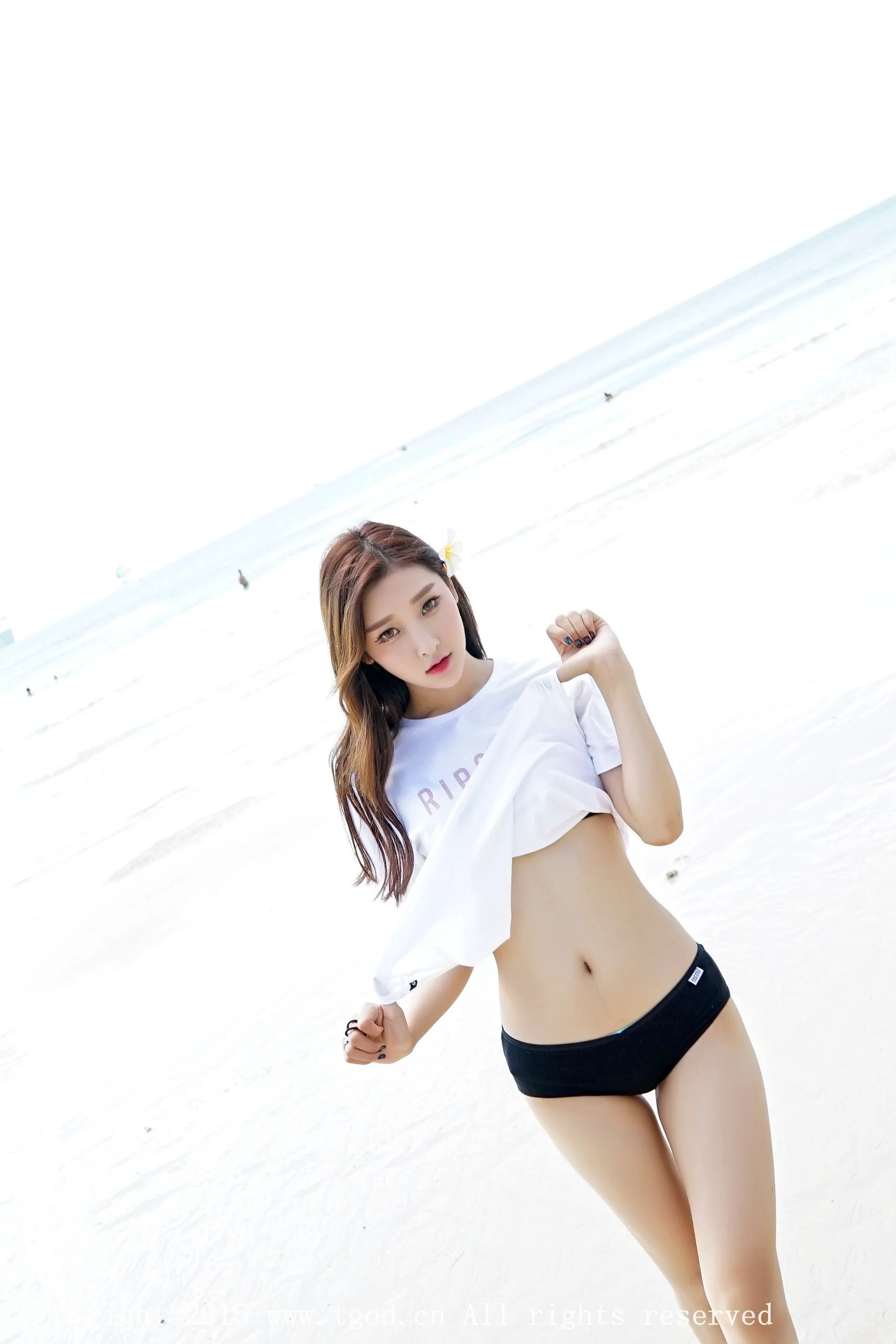 李筱乔JoJo《普吉岛旅拍》海边唯美系列 [TGOD推女神] 写真集 - 爱照片