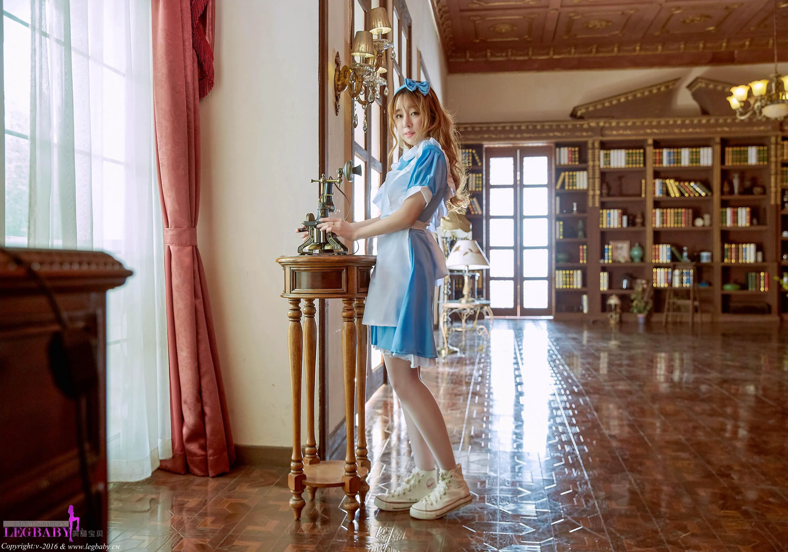 王语纯《美丝女仆装》 [Legbaby美腿宝贝] V020 写真集 - 爱照片