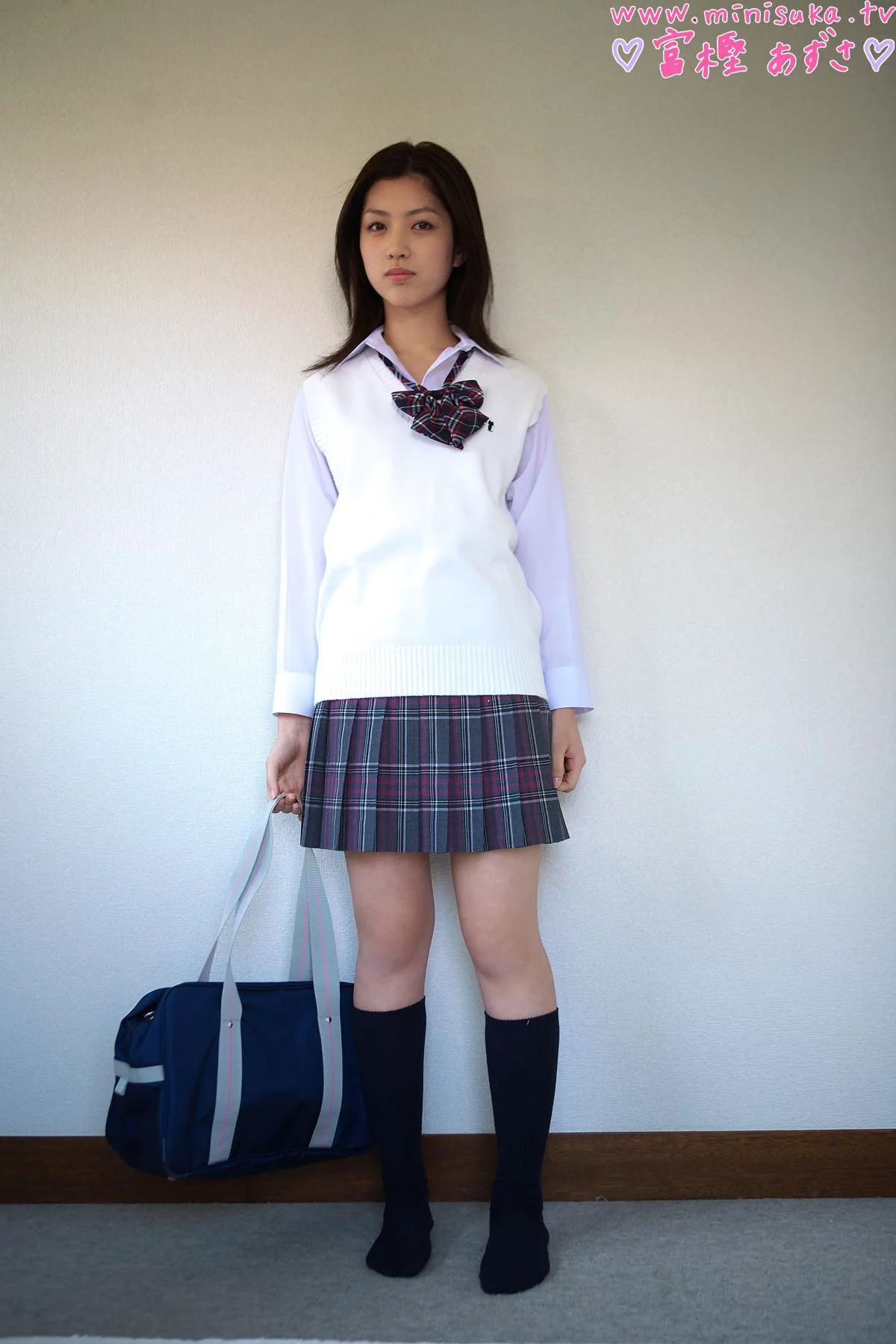 富樫あずさ/富樫梓 Azusa Togashi 第一部 [Minisuka.tv] 现役女子高生 写真集 - 爱照片