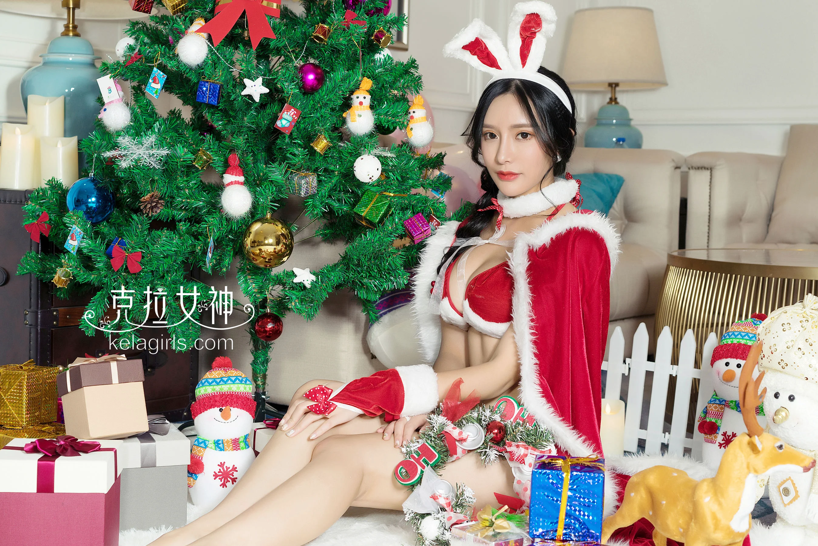 小西/凌雪/珊珊《女神对对碰》 [克拉女神] 写真集 - 爱照片