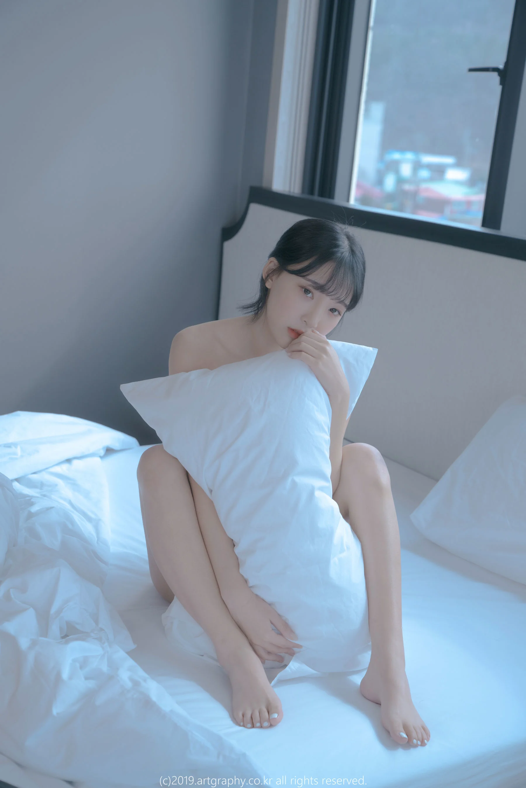 韩国尤物姜仁卿《性感背心+激情调教》 [ARTGRAVIA] VOL.080 写真集 - 爱照片