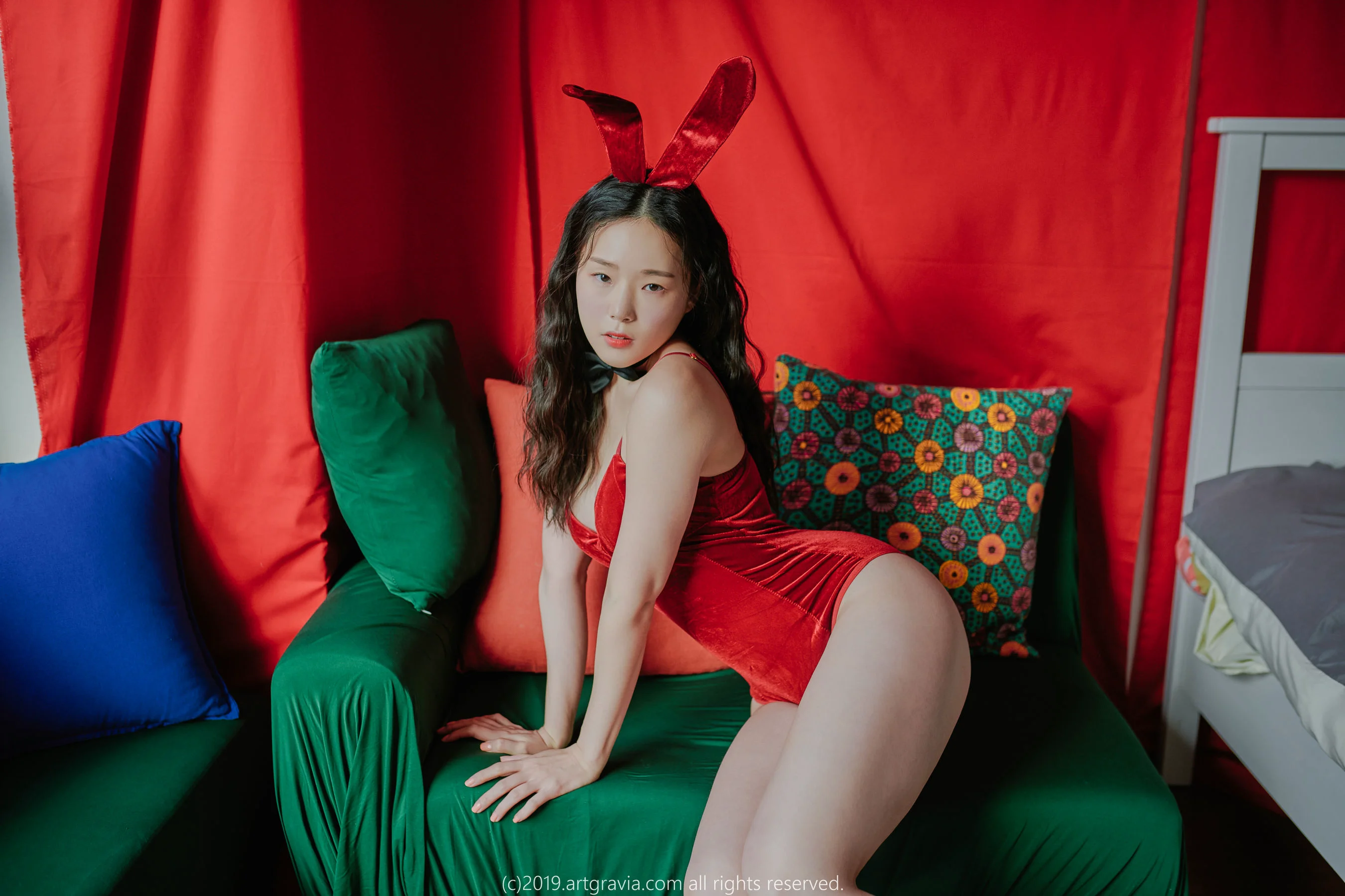 [ARTGRAVIA] VOL.127 PIA – 情趣兔女郎+猫女写真 - 爱照片