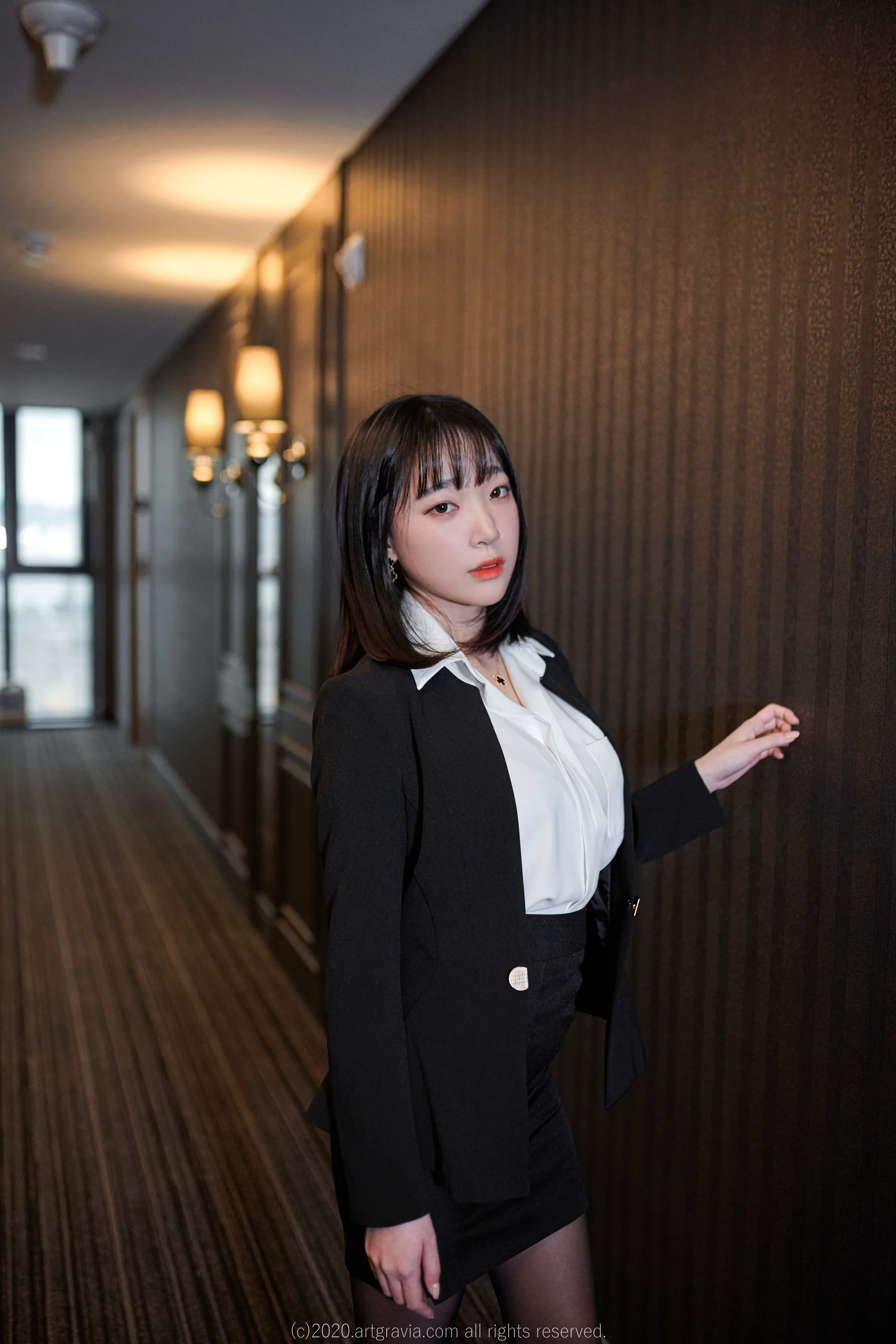 姜仁卿 《黑丝女秘书》 [ARTGRAVIA] VOL.147 写真集 - 爱照片