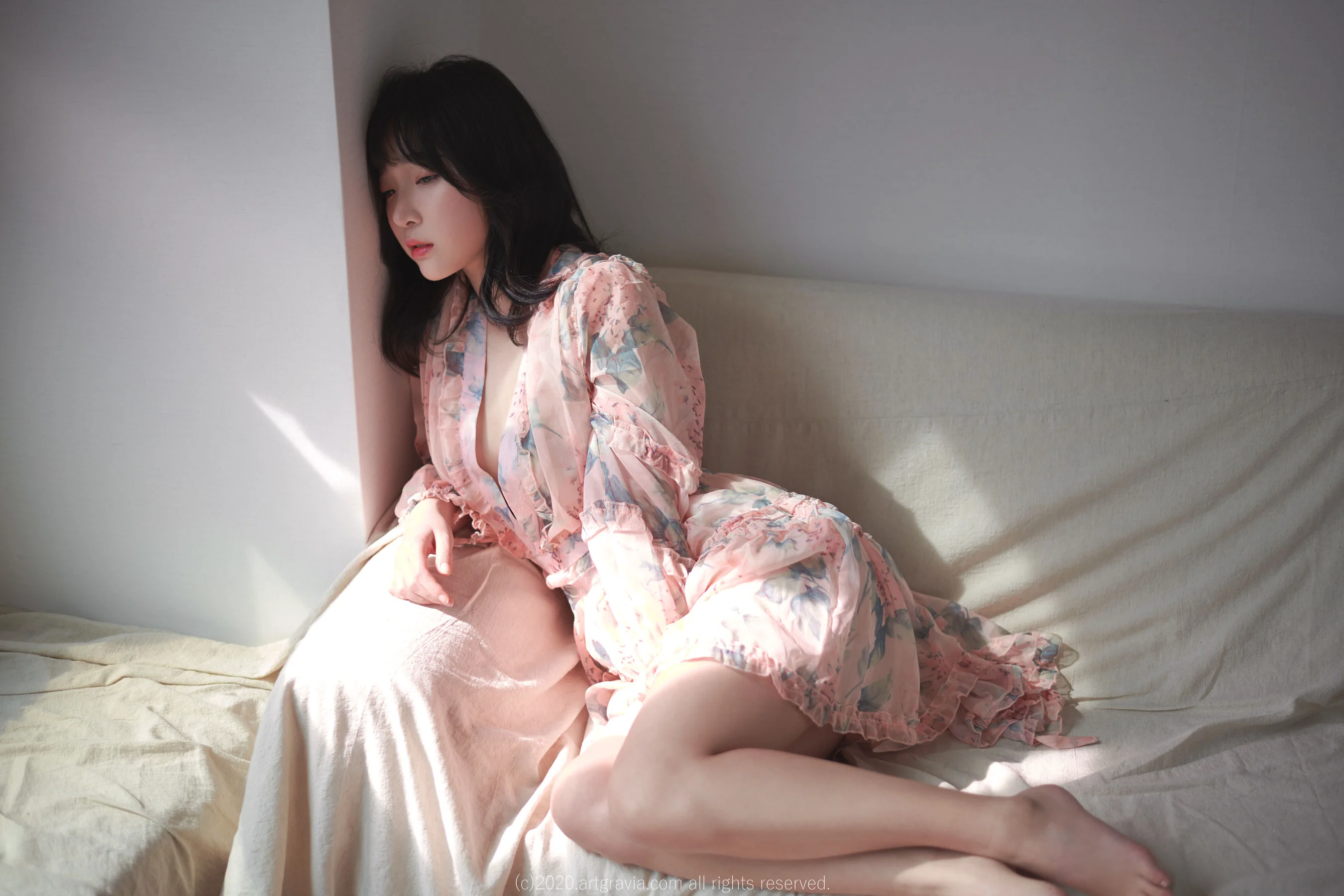姜仁卿 《粉媚睡衣+湿身猫女郎》 [ARTGRAVIA] VOL.164 写真集 - 爱照片
