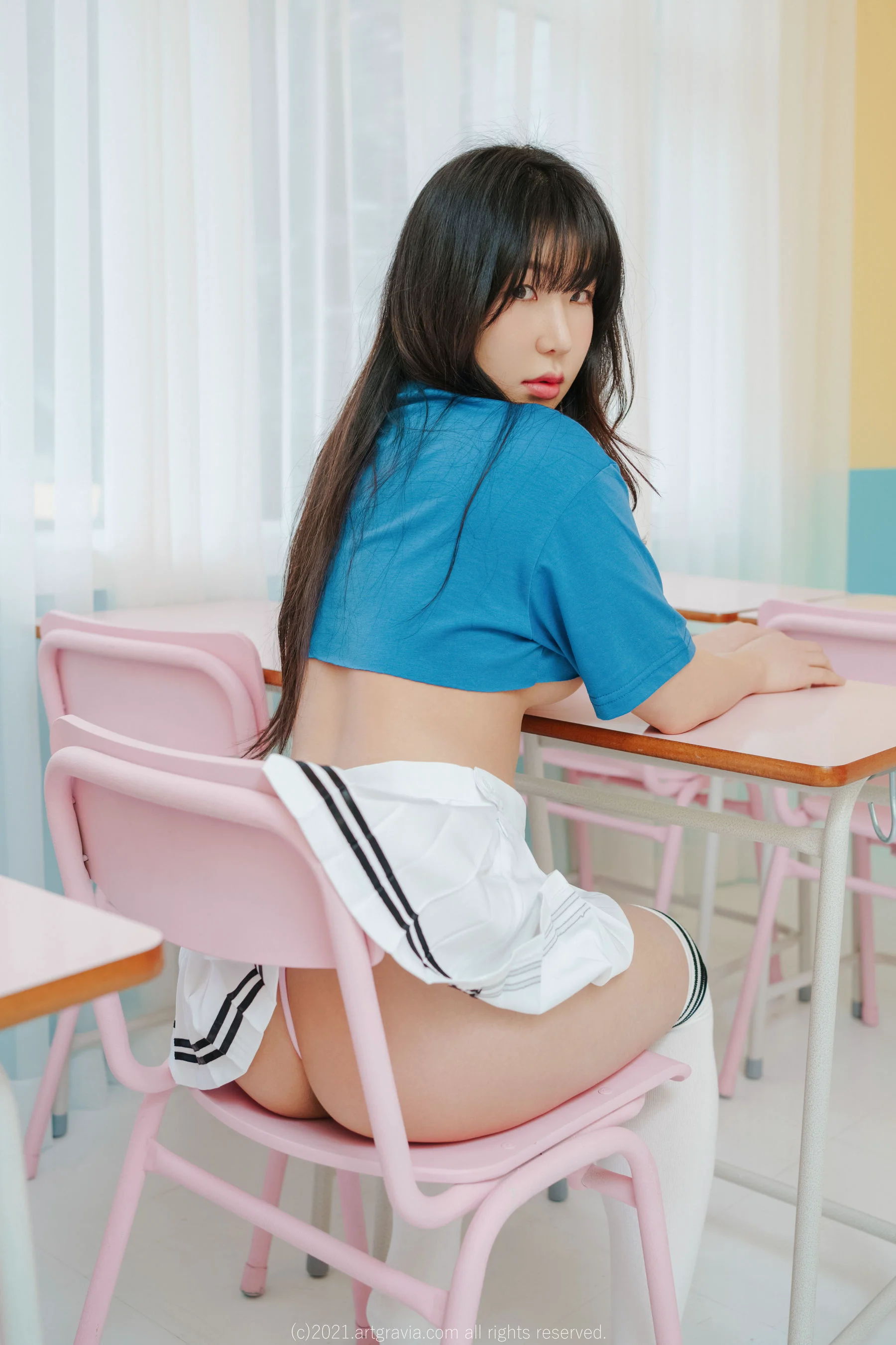 [ARTGRAVIA] VOL.255 Eenngyo – 情趣学生制服诱惑 - 爱照片