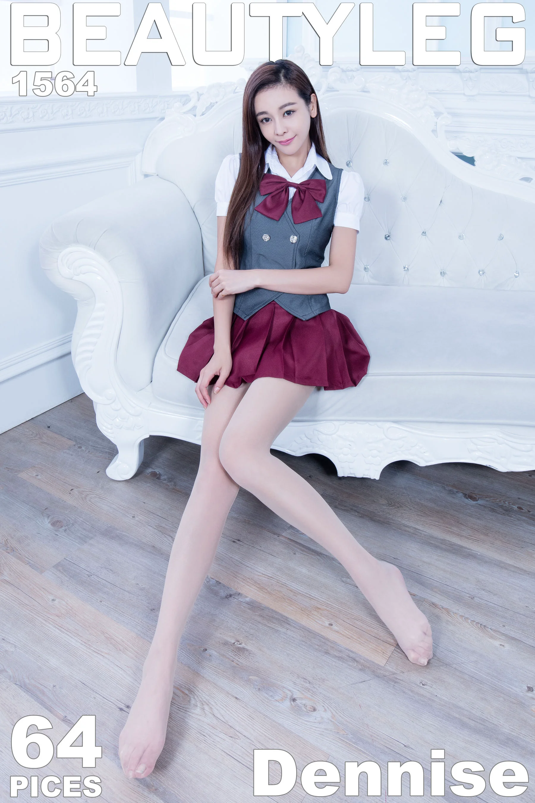 黄雅倚Dennise《超短裙+包臀裙美腿》 [Beautyleg] No.1564 写真集 - 爱照片
