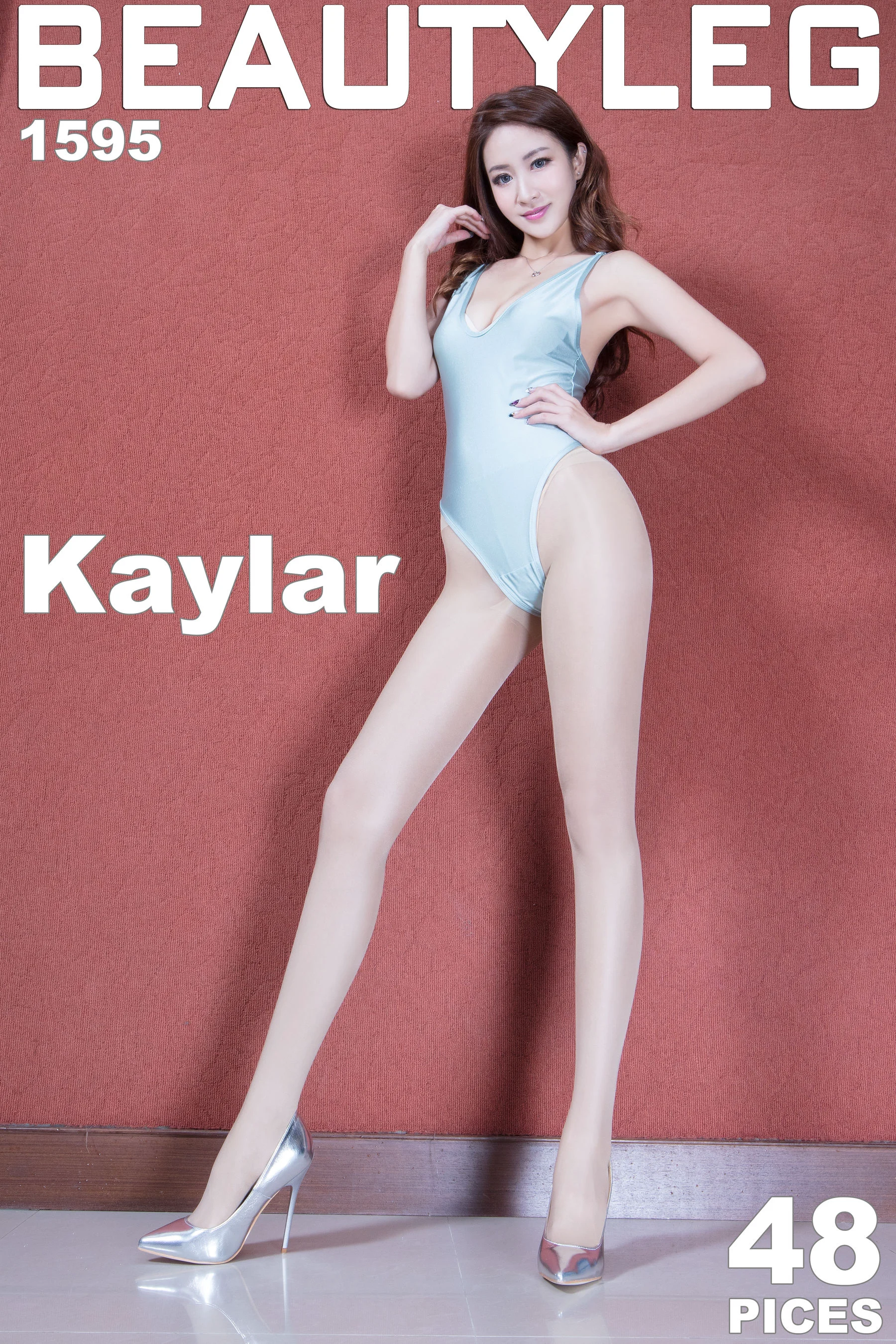 康凯乐Kaylar《肉丝高叉+白丝内衣》 [Beautyleg] No.1595 写真集 - 爱照片