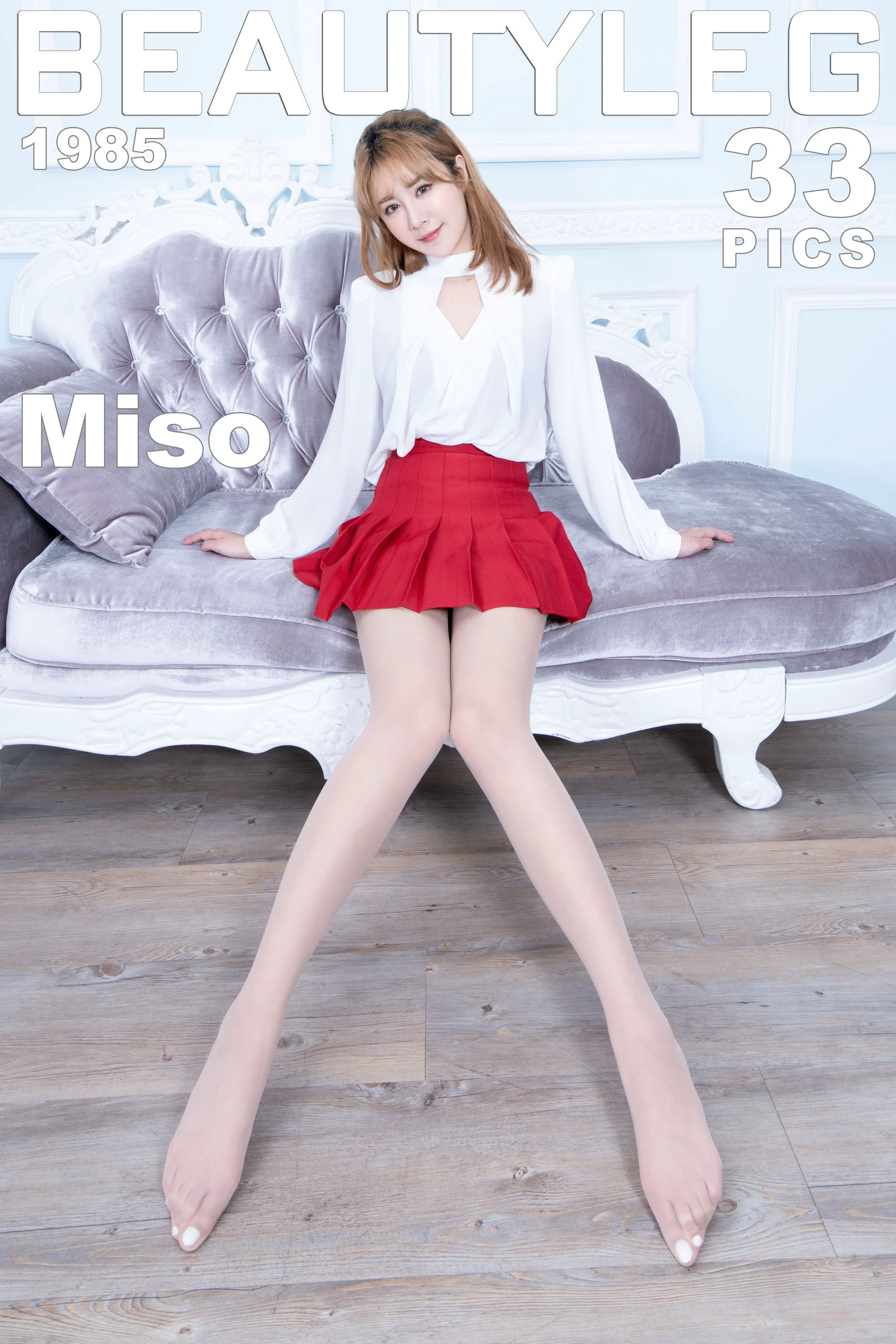 [Beautyleg] No.1985 腿模Miso – 丝袜短裙高跟美腿 - 爱照片