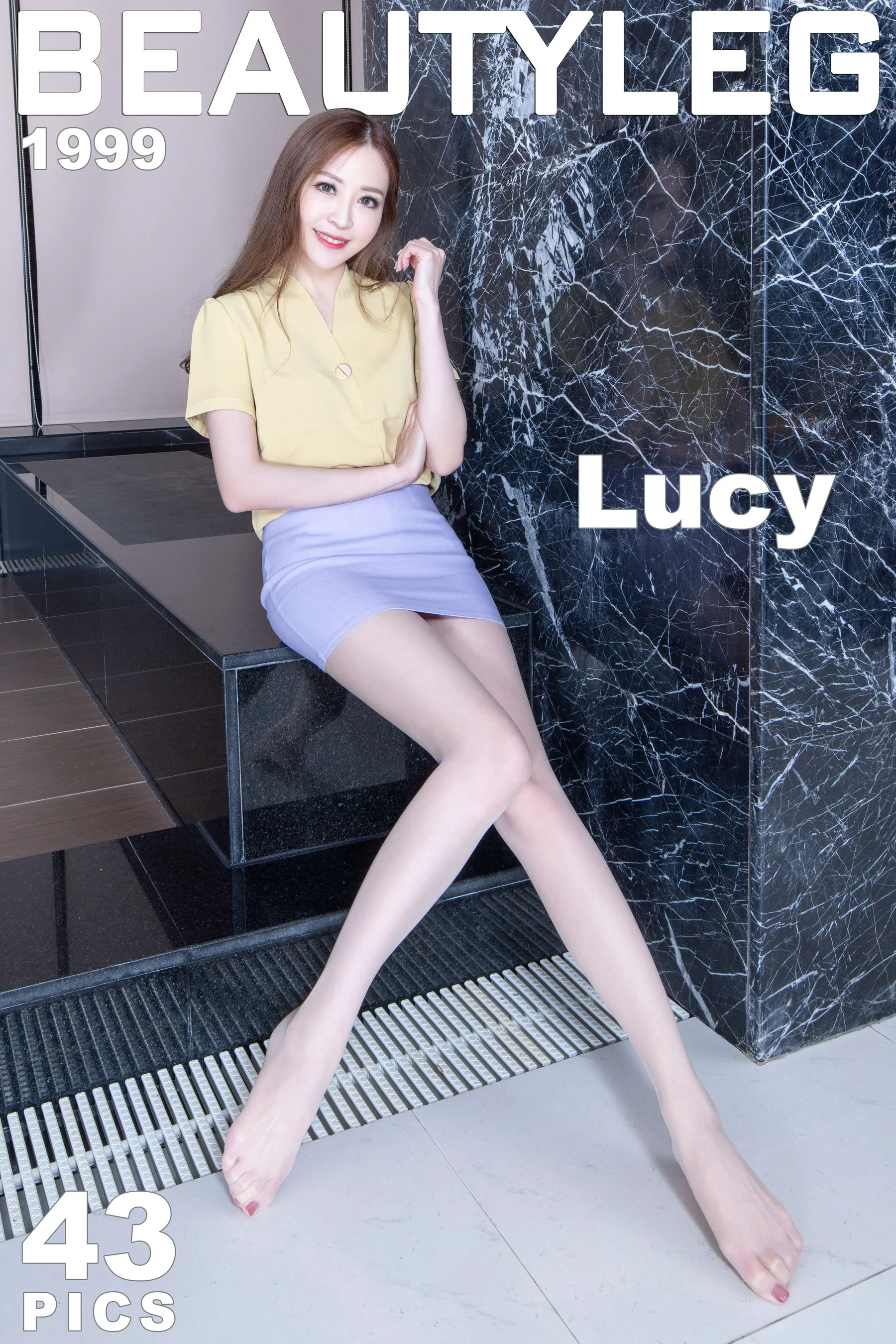 [Beautyleg] No.1999 Lucy – 肉丝制服美腿写真 - 爱照片