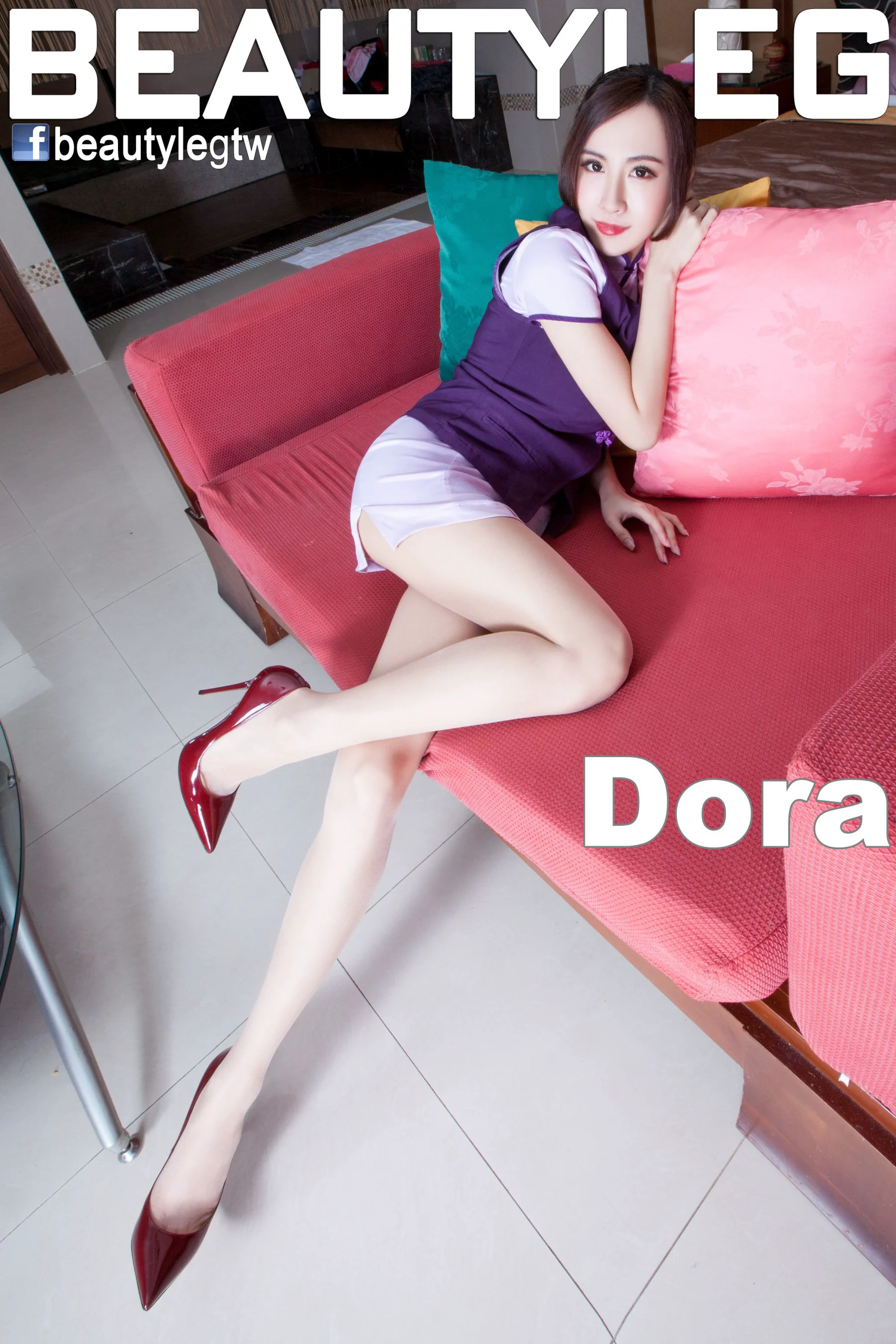 [Beautyleg] NO.997 曾妍希Dora 丝袜美腿写真集 - 爱照片