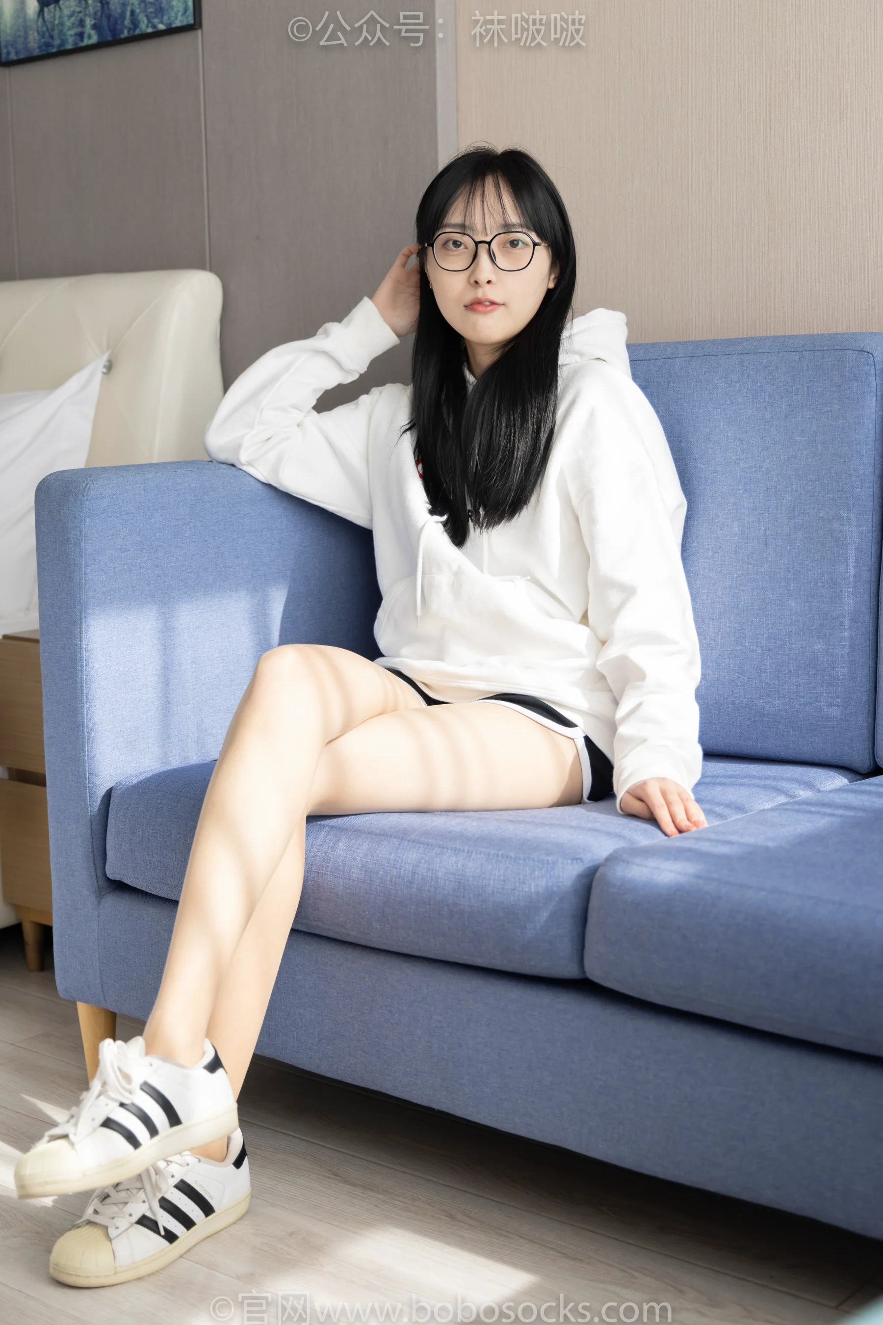 [BoBoSocks袜啵啵] No.058 稚予 – 贝壳头、肉丝 - 爱照片