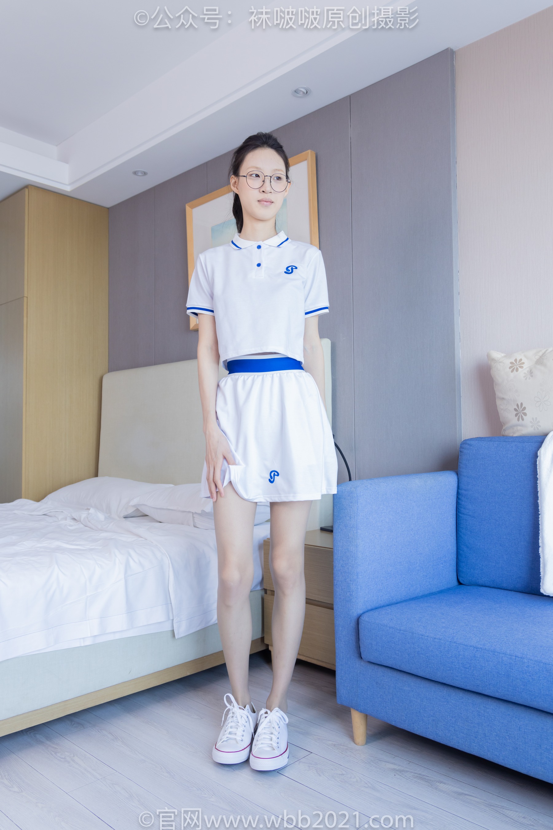[BoBoSocks袜啵啵] No.392 雪糕 – 板鞋、灰丝（超长花絮版） - 爱照片
