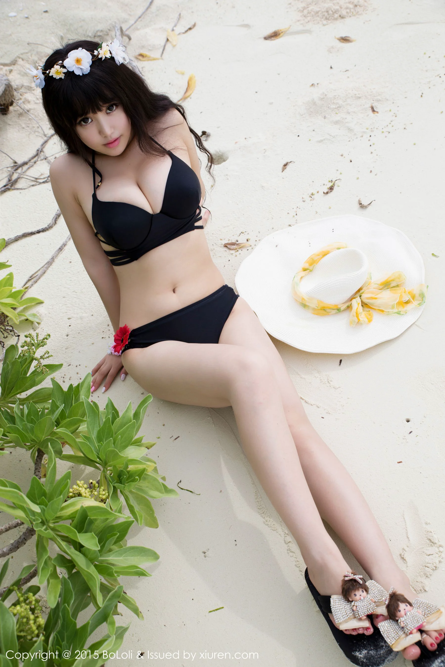 Barbie可儿《马尔代夫旅拍》小清新系列 [BoLoli波萝社] Vol.042 写真集 - 爱照片