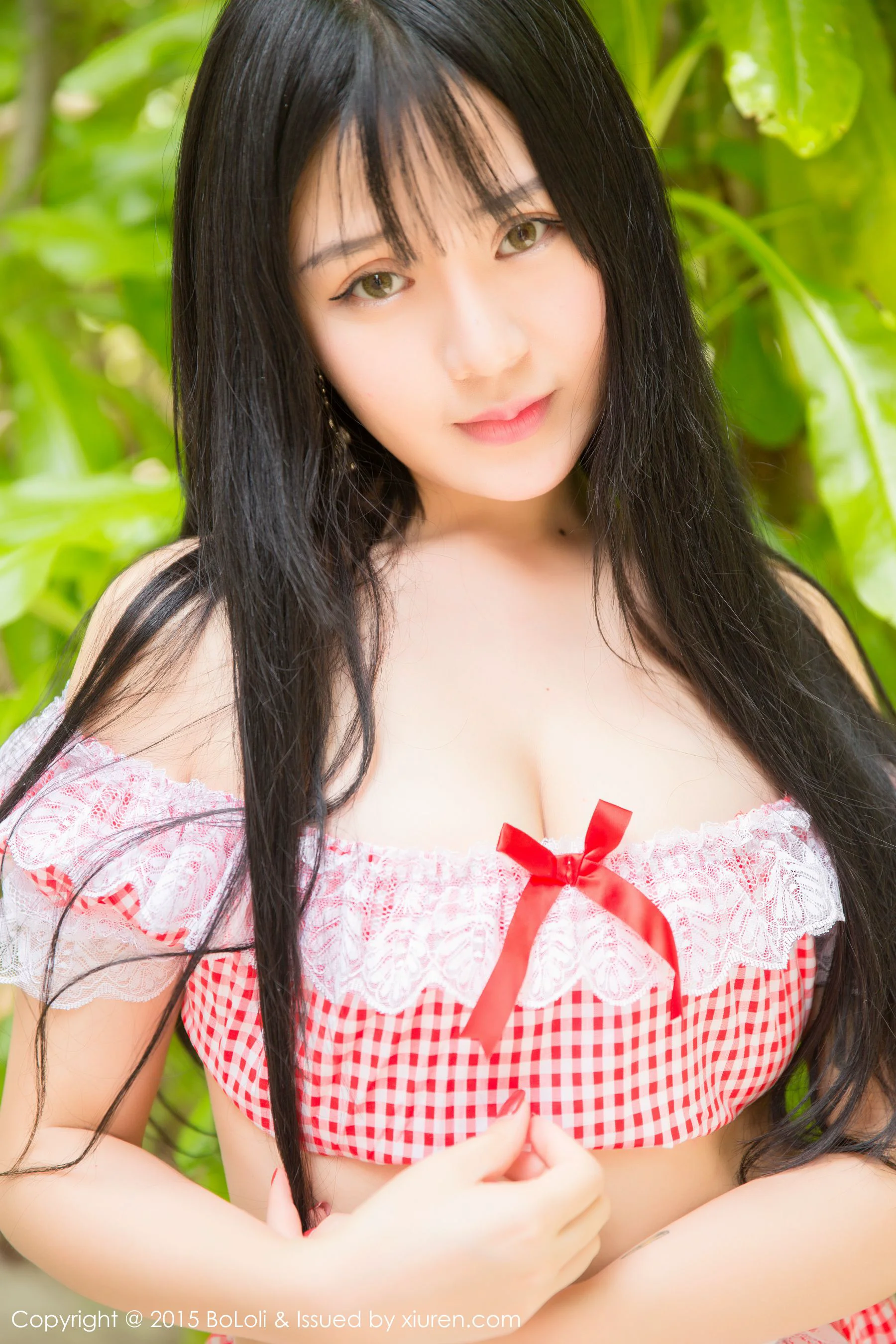 八宝icey《马尔代夫旅拍》清新女仆+猫耳比基尼 [BoLoli波萝社] Vol.047 写真集 - 爱照片