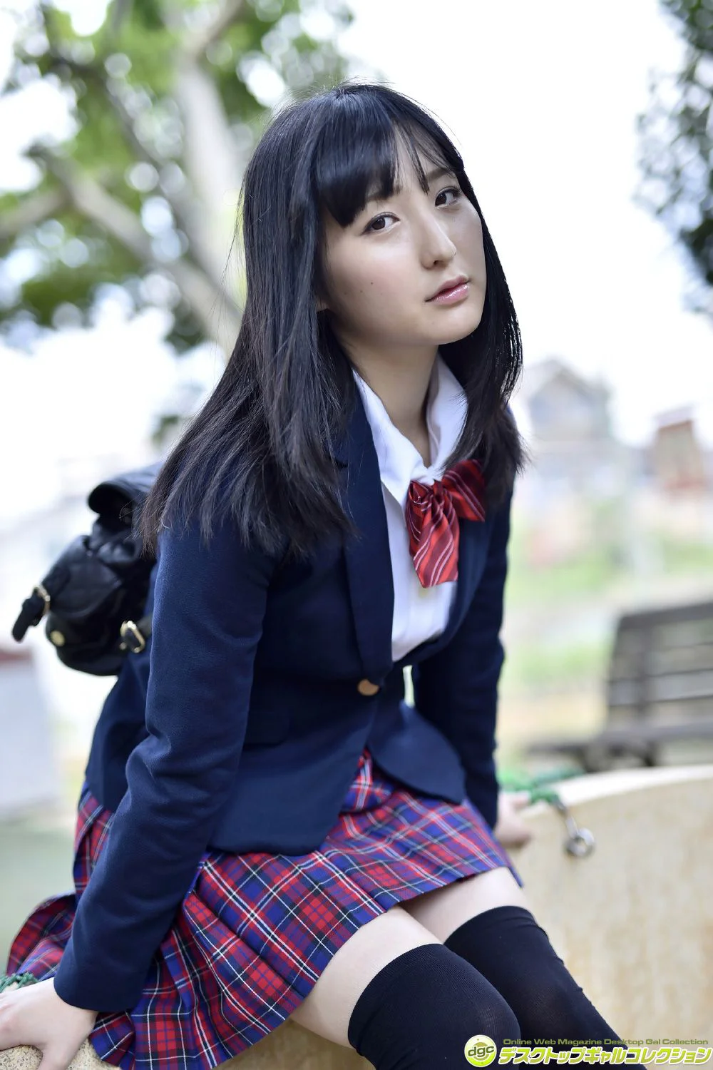 平野聪子《黒髪ロングに透き通る美肌の正統派美少女!》写真集 [DGC] NO.1214 - 爱照片