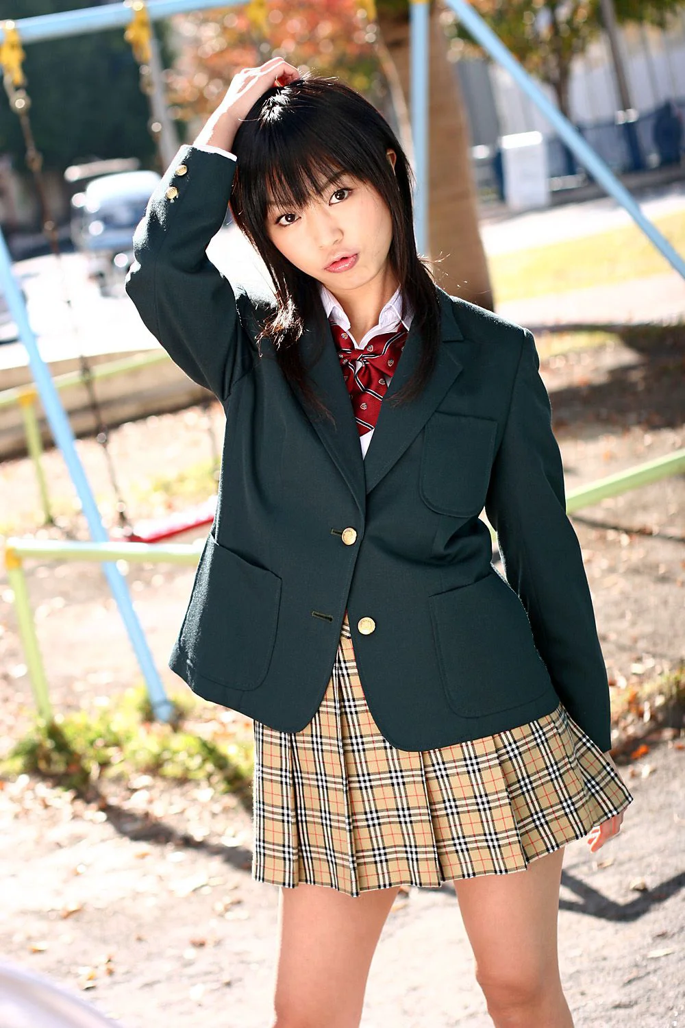[DGC] NO.389 Marika Hase 長谷真理香 制服美少女天国 写真集 - 爱照片