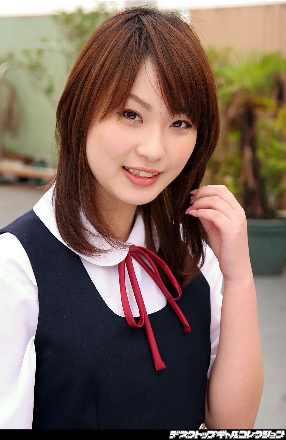 [DGC] NO.472 Momo Ichinose 一ノ瀬もも 制服美少女天国 写真集 - 爱照片