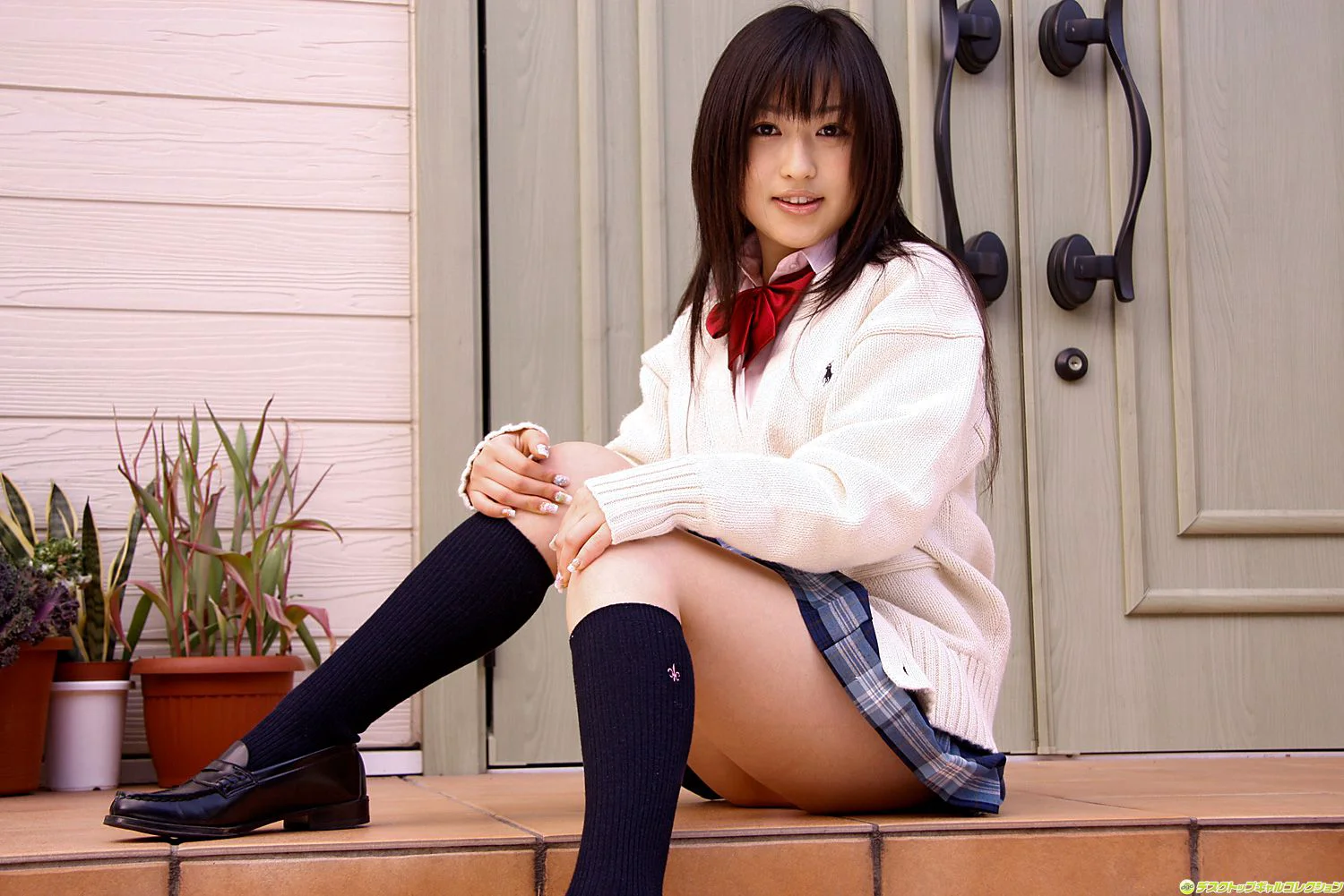 [DGC] NO.584 Hatsumi Yoshida 吉田初美 制服美少女天国 写真集 - 爱照片