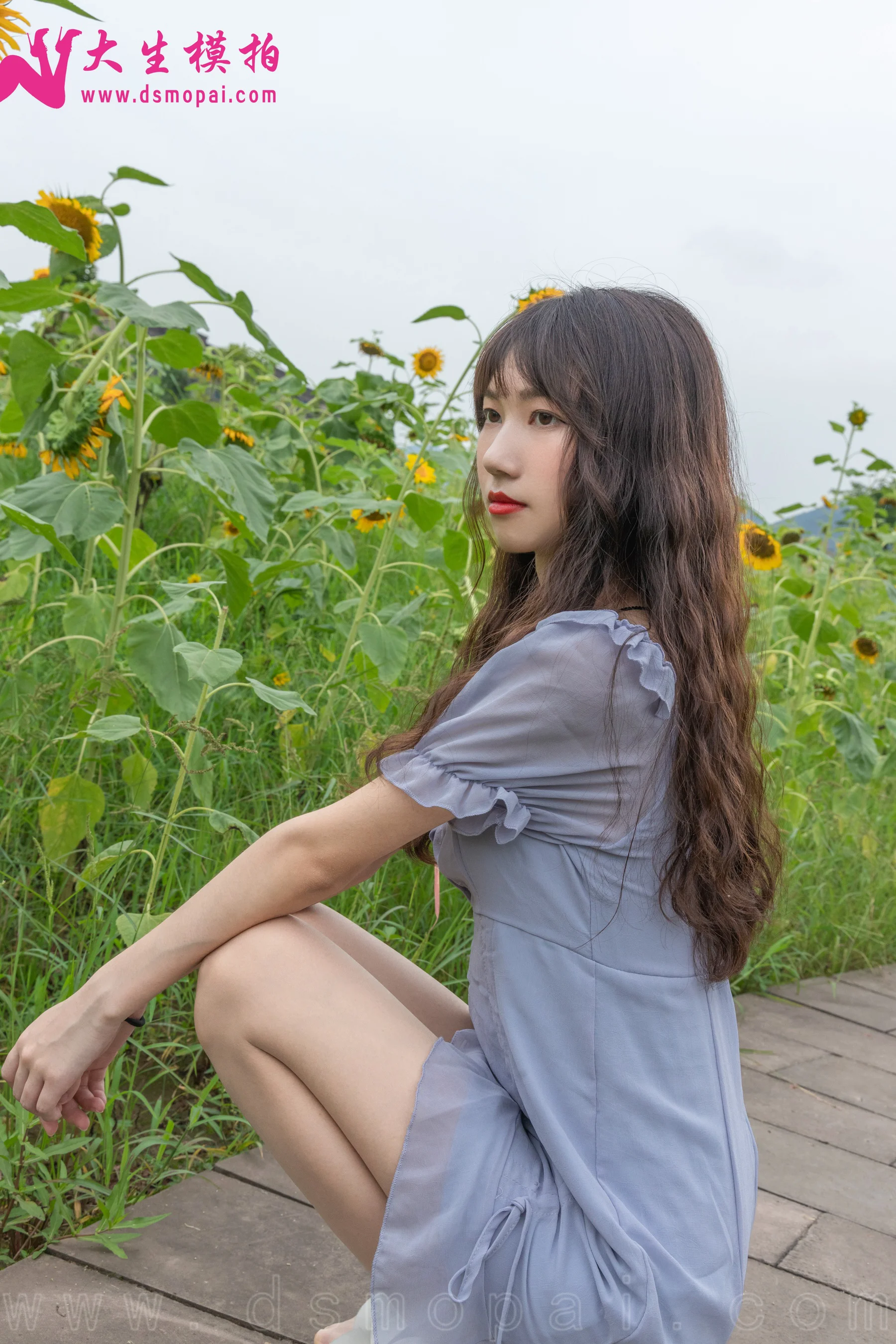 [大生模拍] NO.235 婉欣 向日葵女孩 - 爱照片