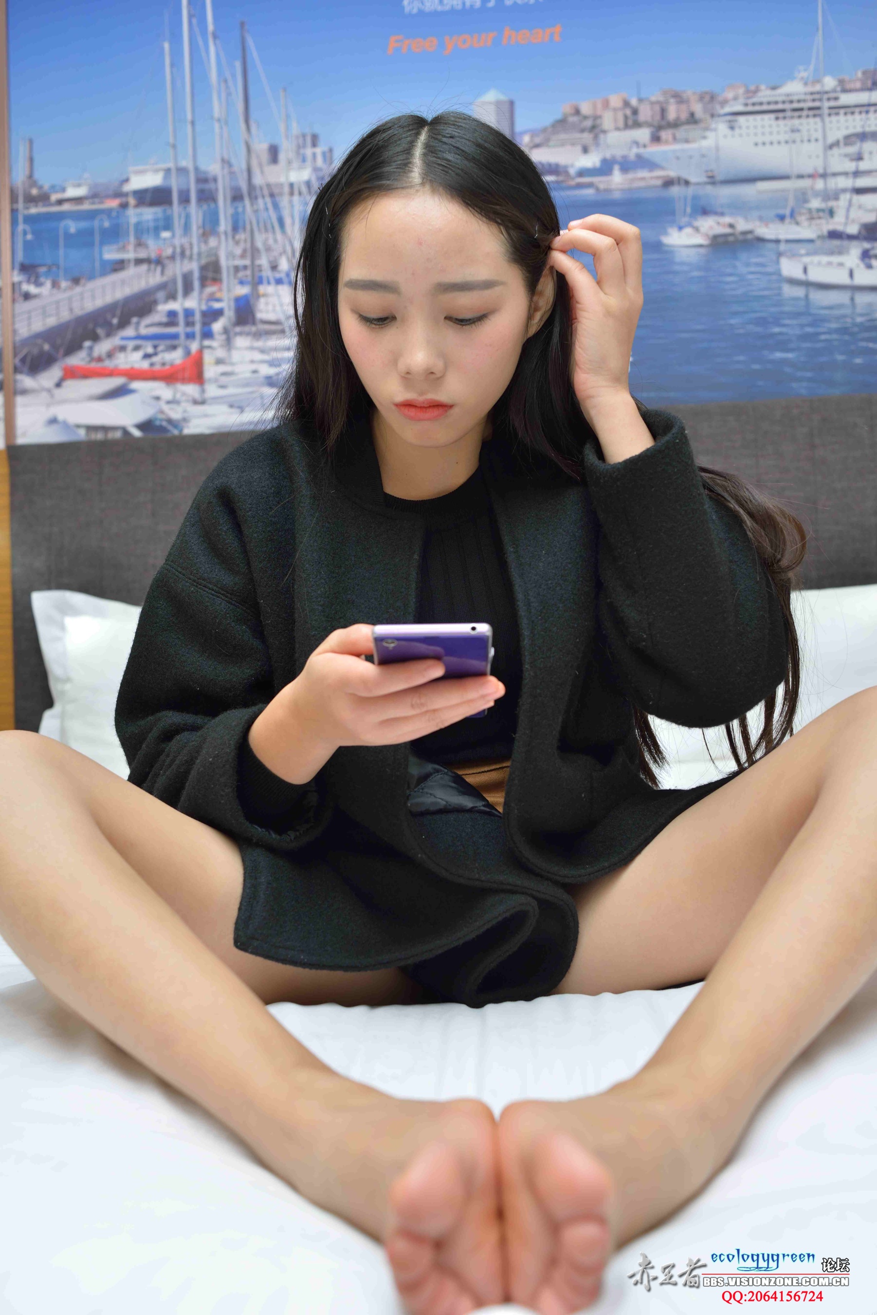[Ecolog极品] No.027 绝美小雅裸足(下) - 爱照片
