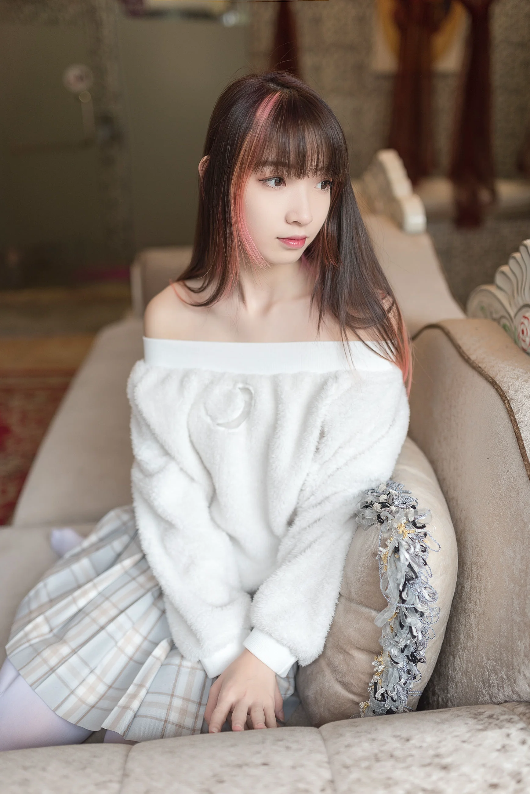 [风之领域] NO.013 富贵少女白丝 写真集 - 爱照片