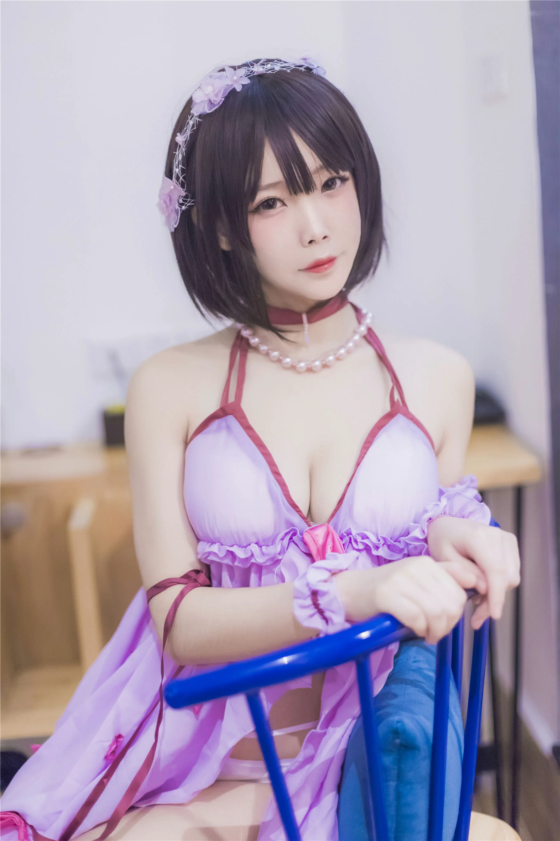 [风之领域] NO.165 美艳睡裙 写真集 - 爱照片