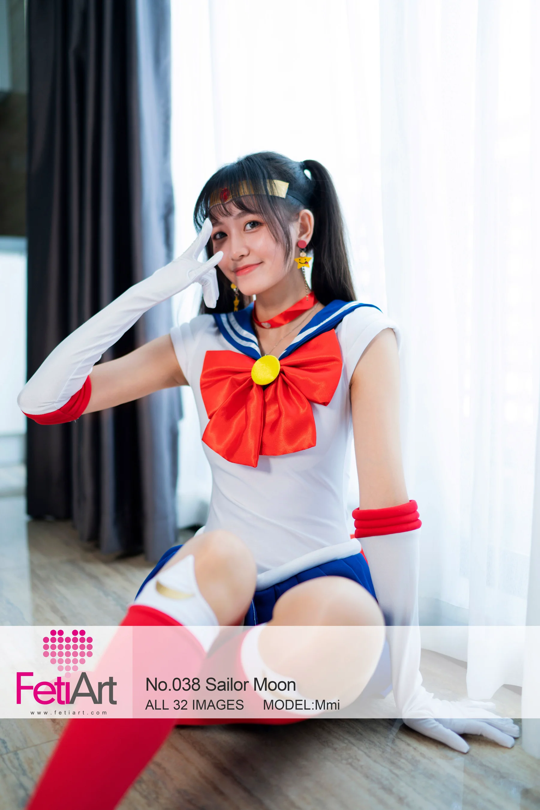 [FetiArt] NO.038 Sailor Moon 模特Mmi - 爱照片
