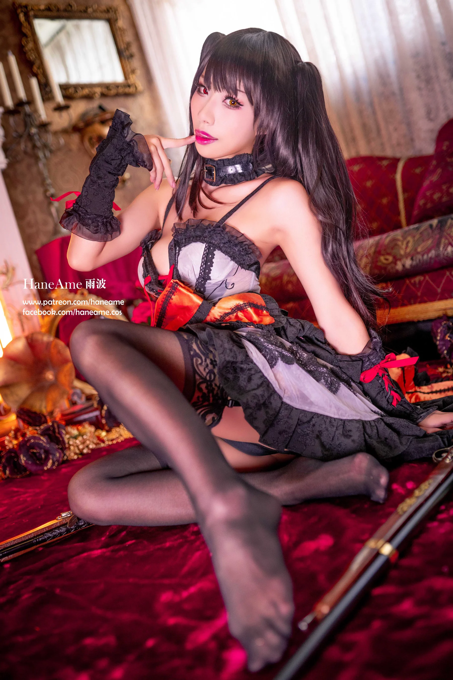 [网红COSER写真] Hane Ame 雨波 – 时崎狂三 - 爱照片