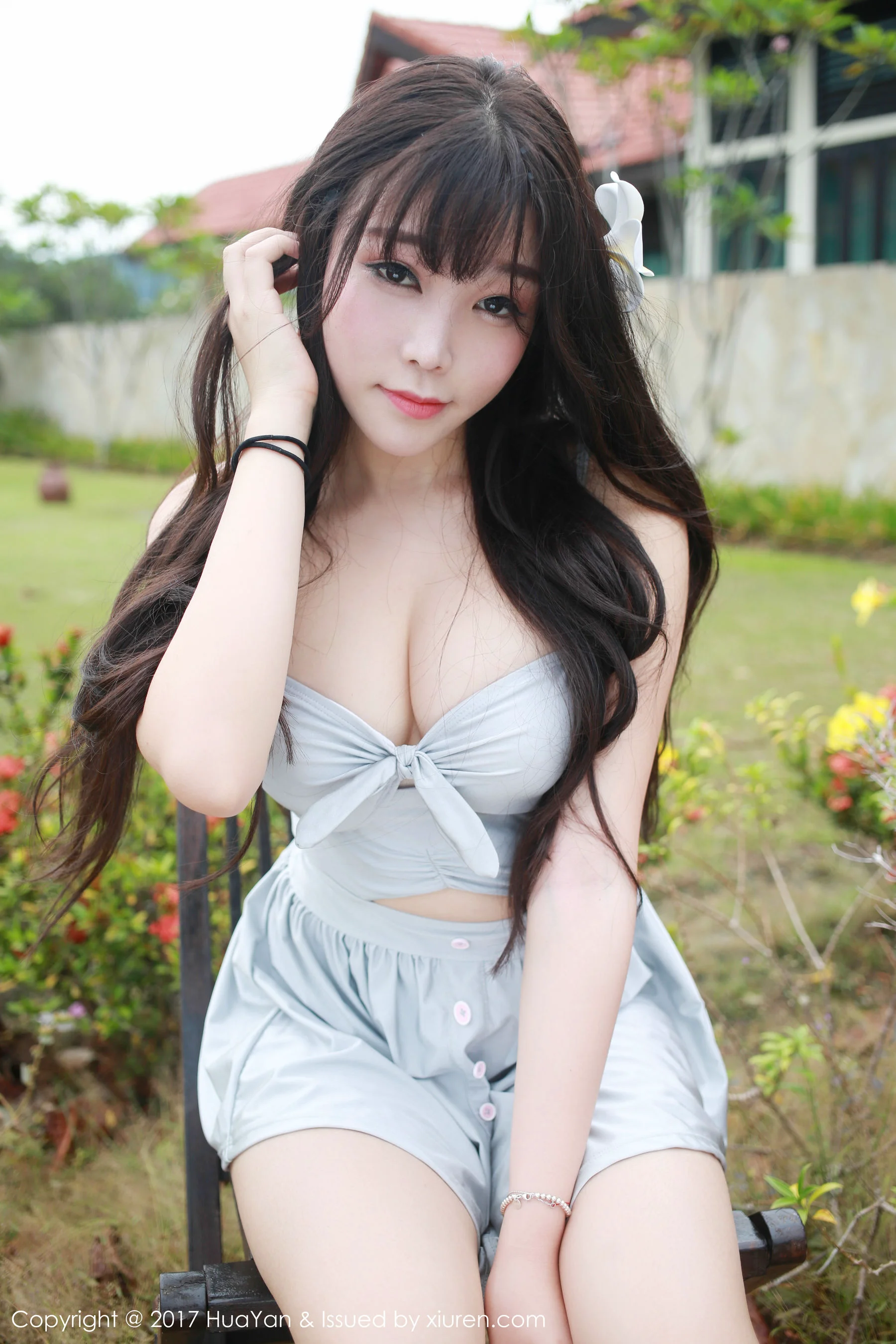 芝芝Booty《小清新的性感》 [花の颜HuaYan] VOL.038 写真集 - 爱照片