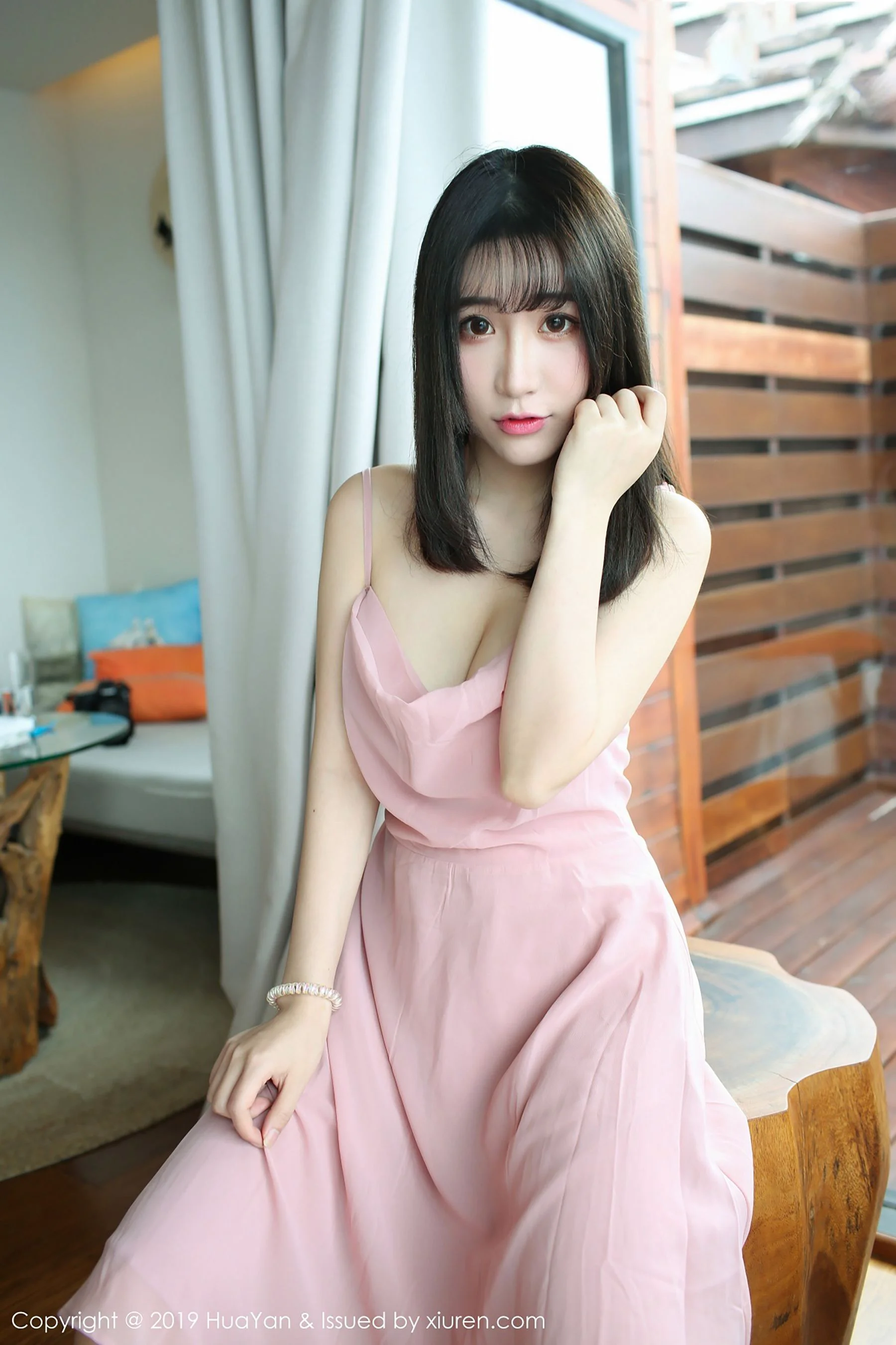 绯月樱-Cherry《马代女神》 [花の颜HuaYan] Vol.062 写真集 - 爱照片