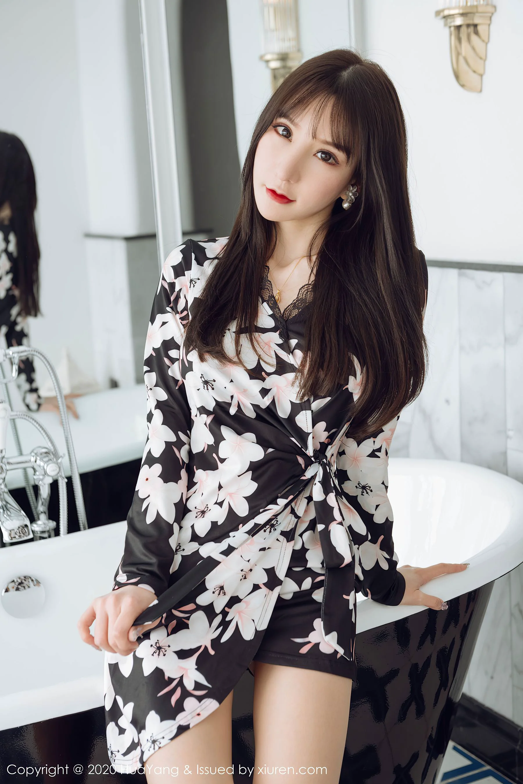 [花漾HuaYang] Vol.296 周于希Sandy – 曼妙身段风姿万千妩媚动人 - 爱照片