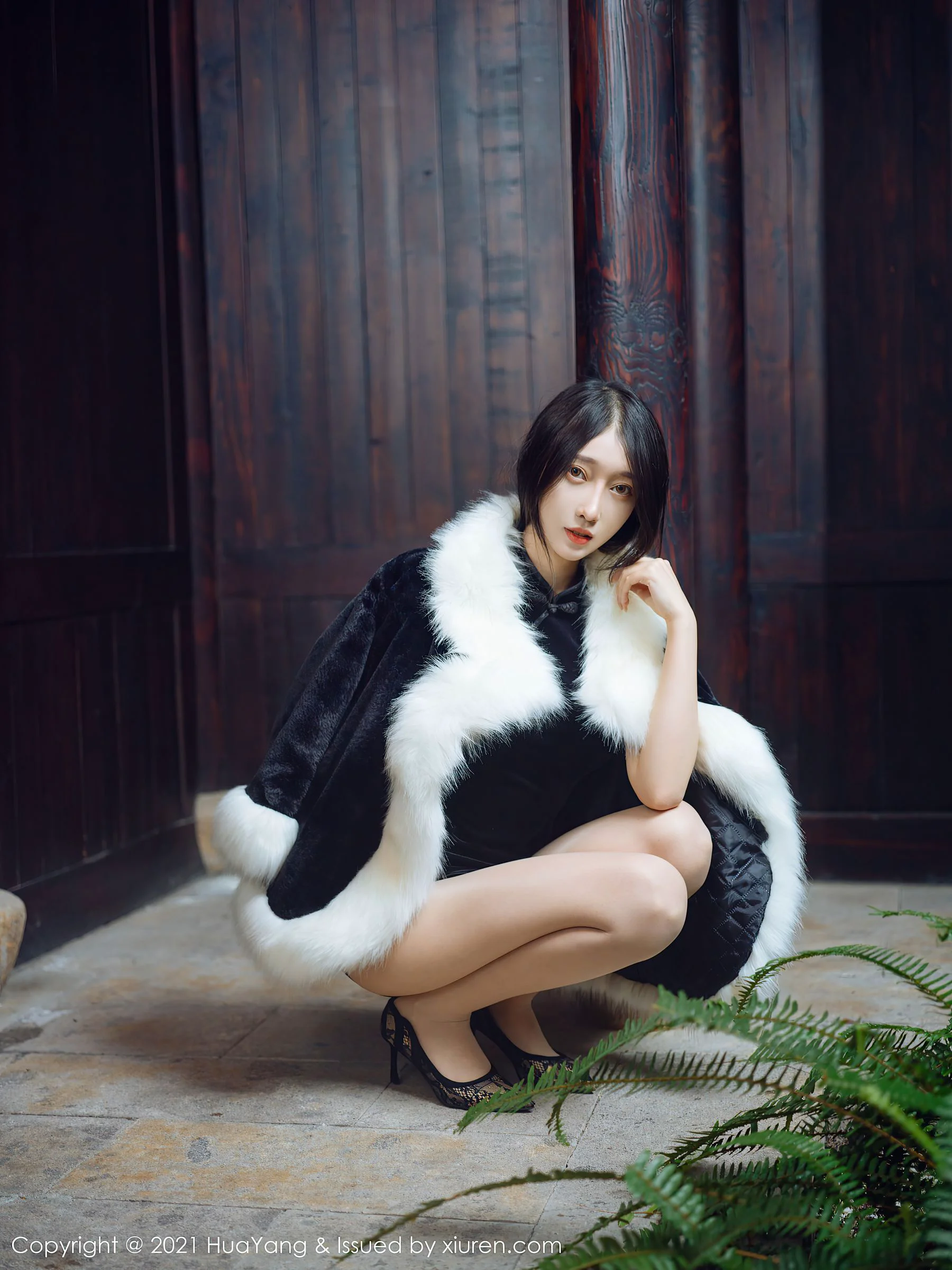 [花漾HuaYang] VOL.353 玥儿玥er – 古韵渺渺的典雅旗袍 - 爱照片