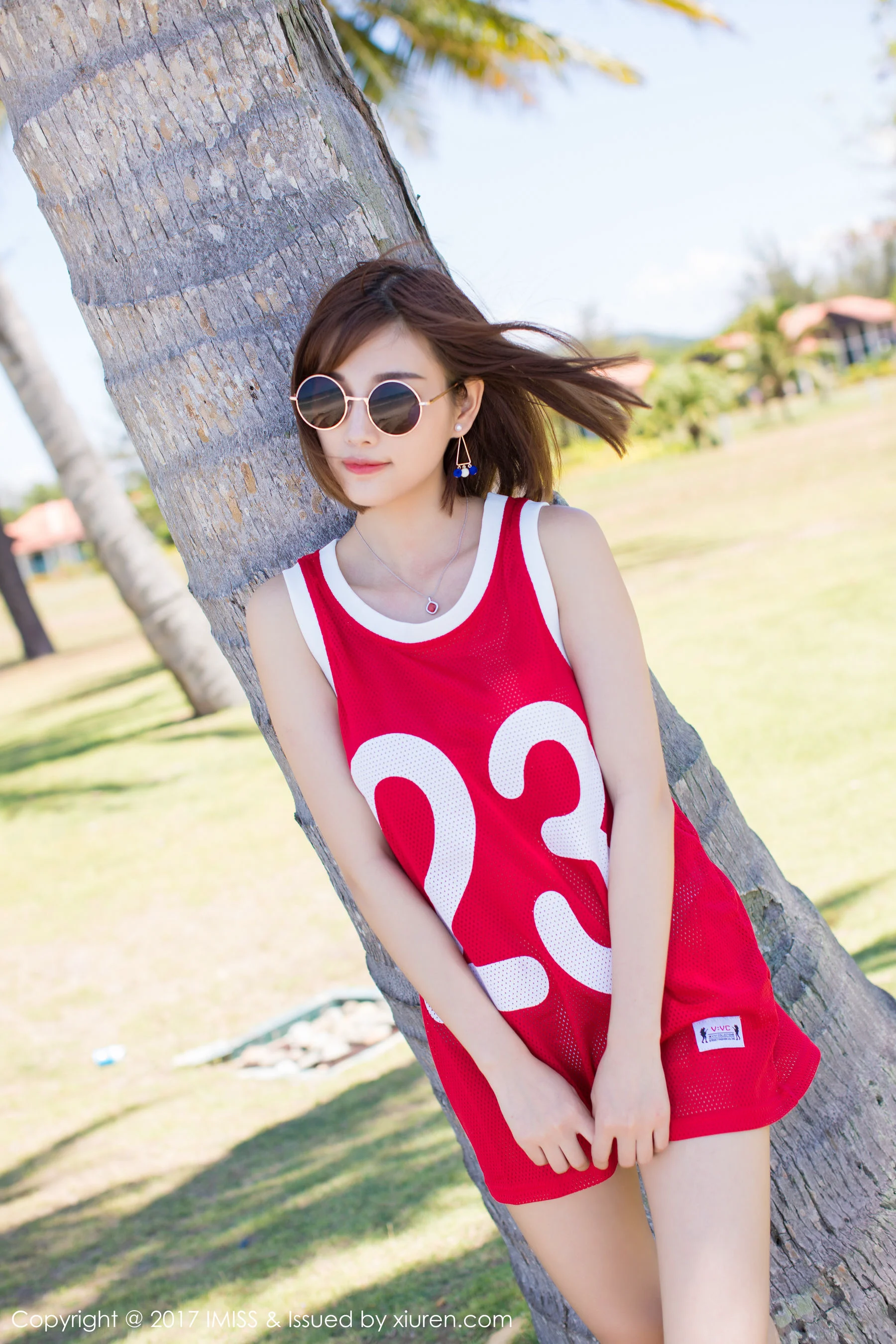 杨晨晨sugar《海边小清新+篮球服》 [爱蜜社IMISS] VOL.169 写真集 - 爱照片
