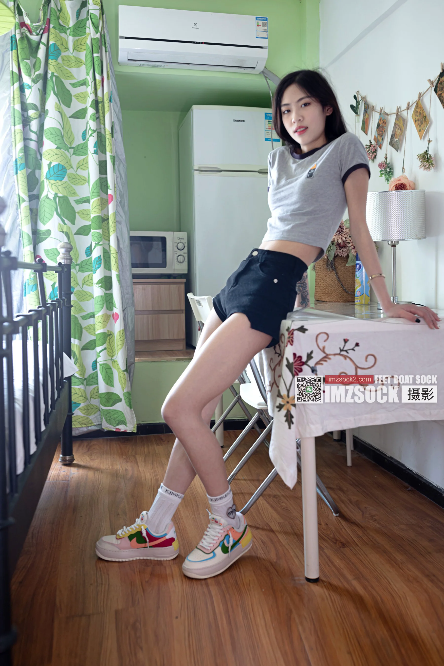 [IMZSOCK爱美足] No.001 安娜 - 爱照片