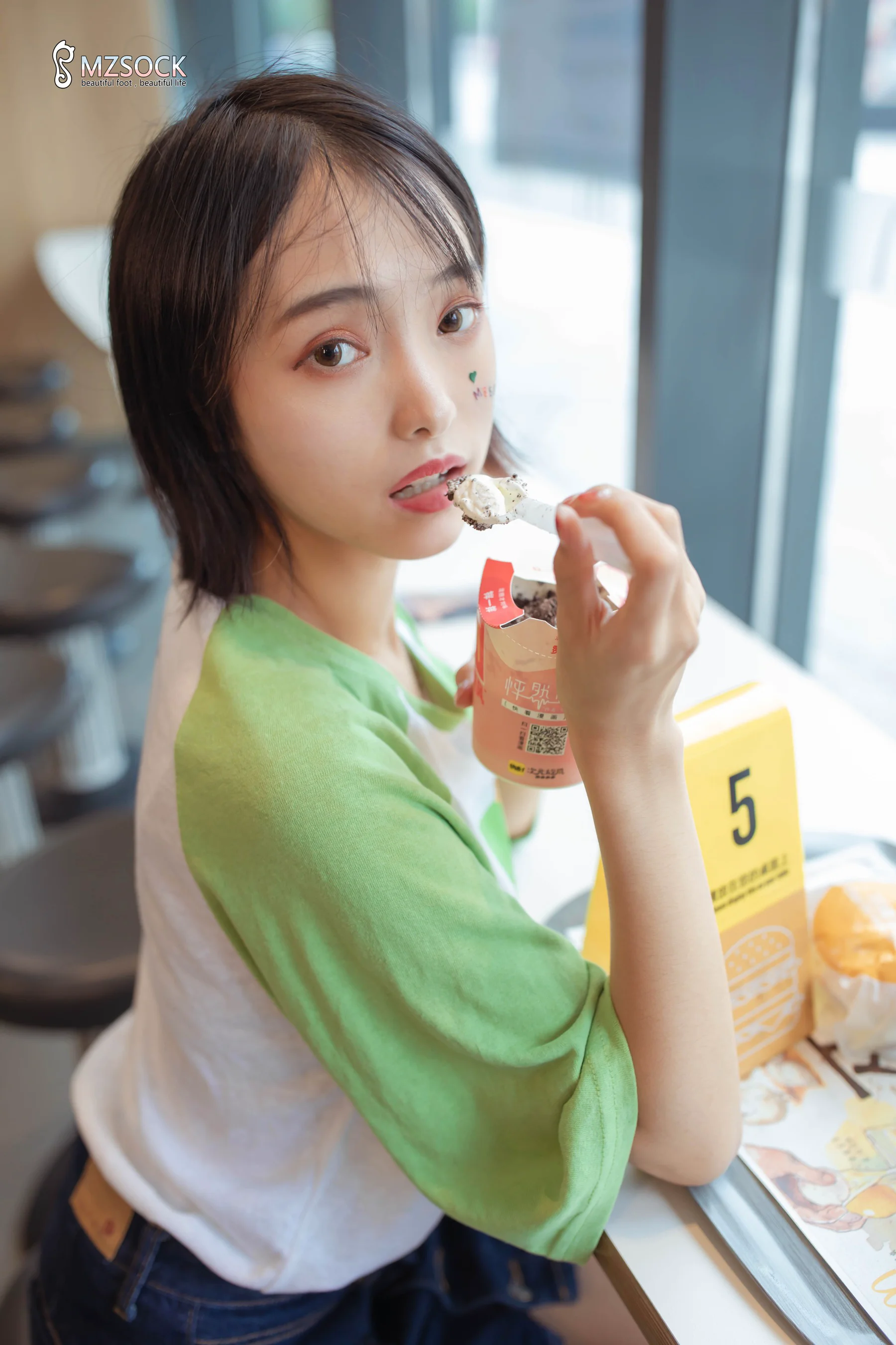 [IMZSOCK爱美足] No.099 茜茜 - 爱照片