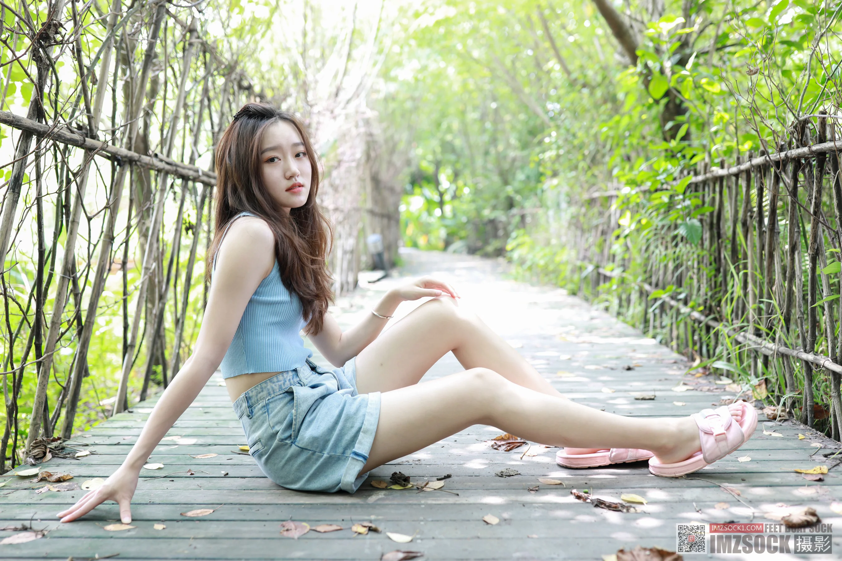 [IMZSOCK爱美足] No.136 雯雯 - 爱照片