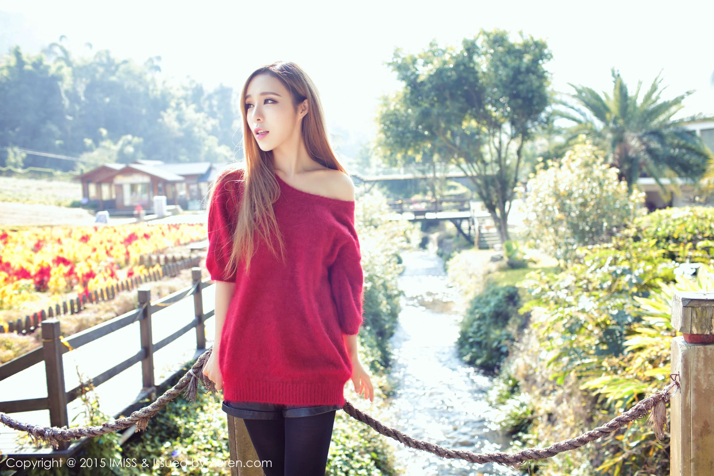 重庆美女游潇潇《旅拍套图》 [爱蜜社IMiss] Vol.047 写真集 - 爱照片