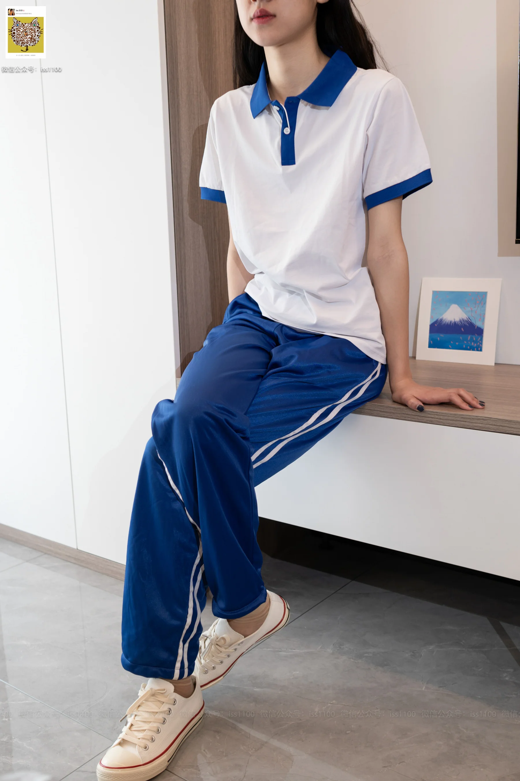 [ISS系列] 佳佳 – 校服 - 爱照片