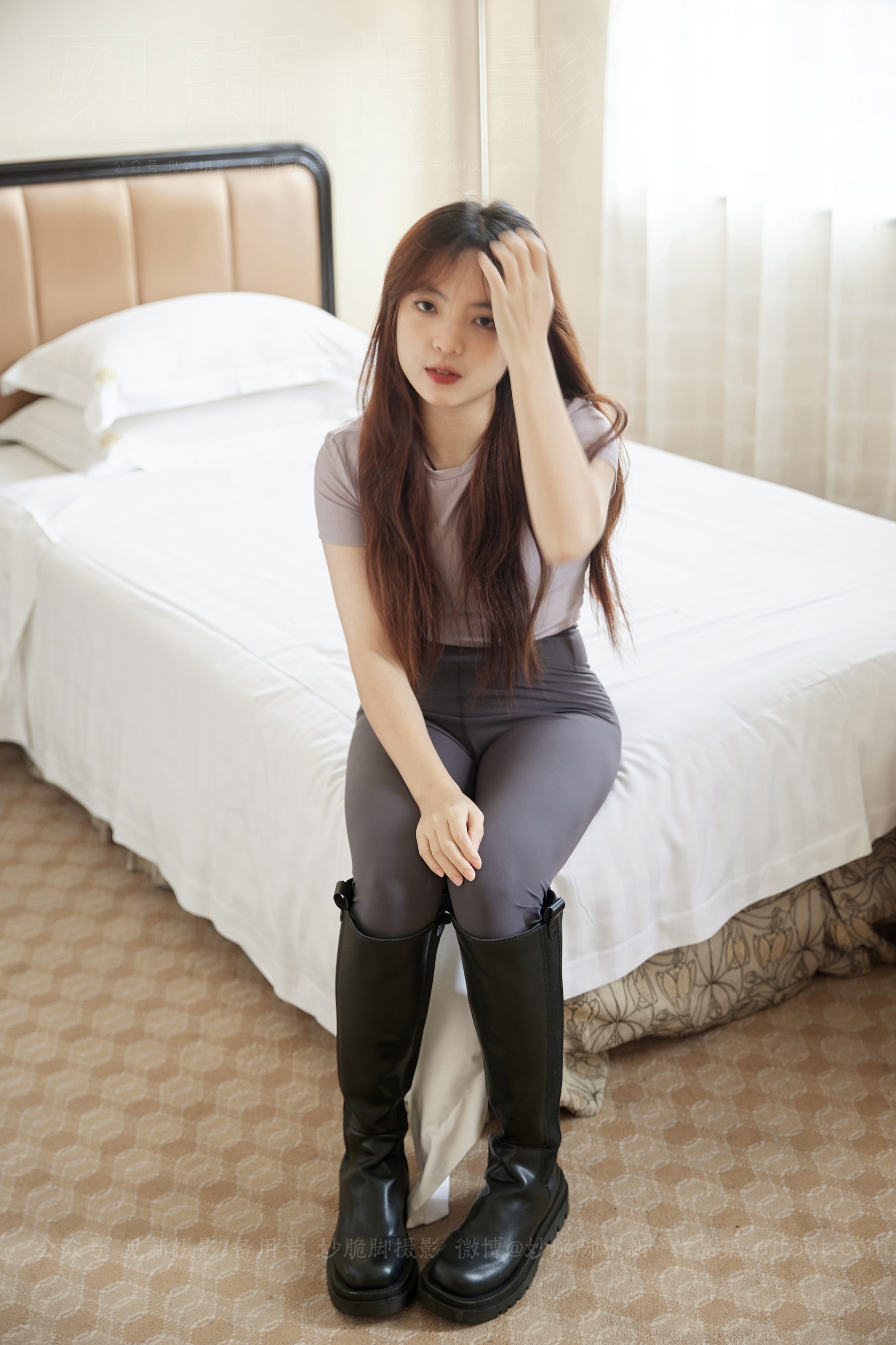 [见新摄影] No.020 第一张就被美到了 瑜伽服｜广州爱群大厦 - 爱照片